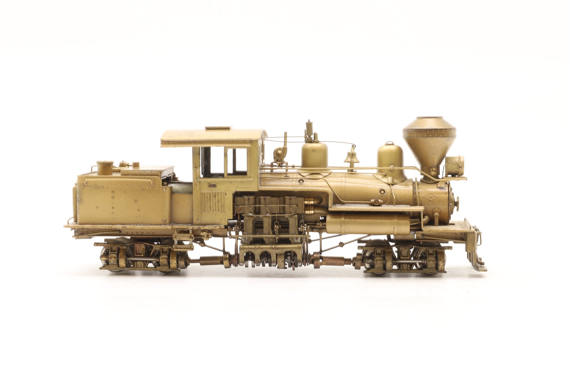 United Scale Models/ PFM HOn3 Brass Cowichan R.R 25 Ton Shay Unpainted