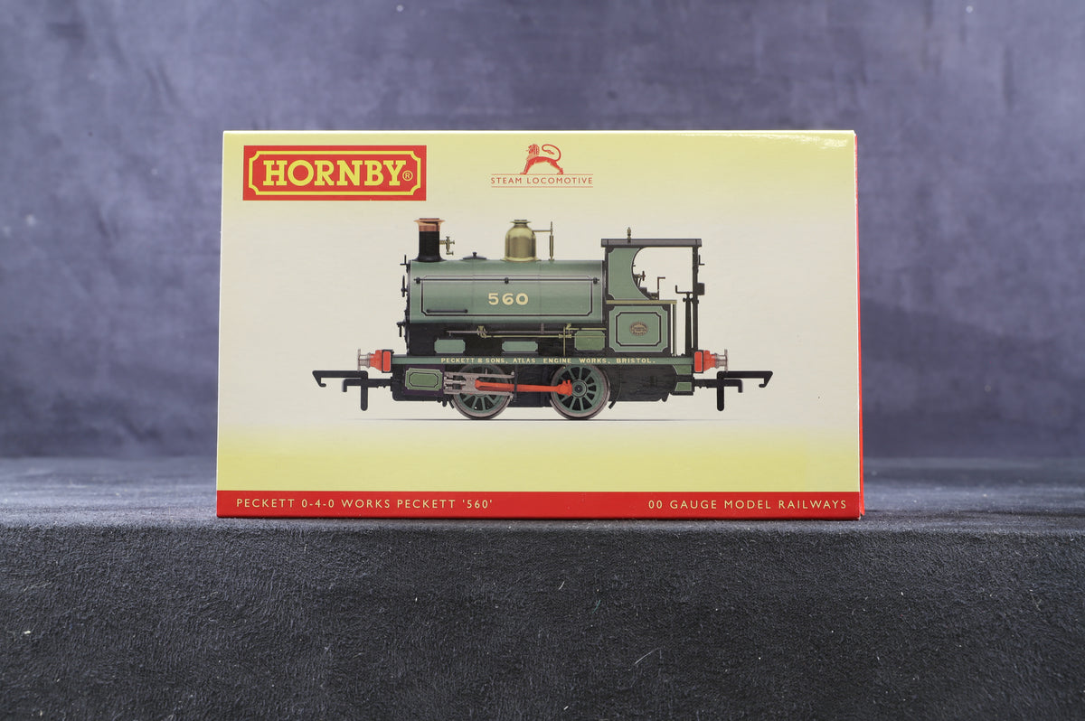 Hornby OO R 3615 Peckett W4 Works Peckett &#39;560&#39;