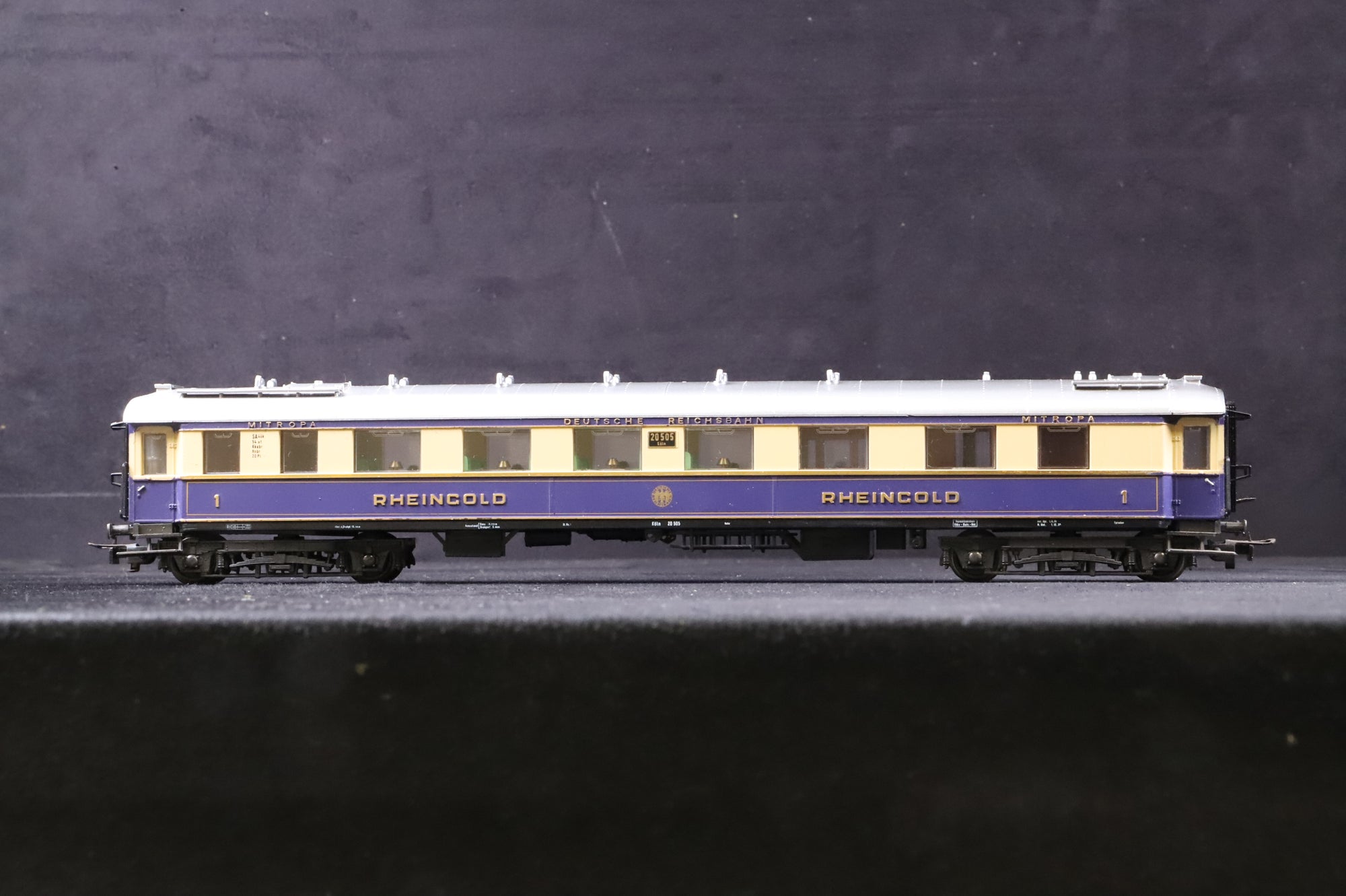 WORKSHOP Liliput HO 82401 Rheingold Pullman Coach