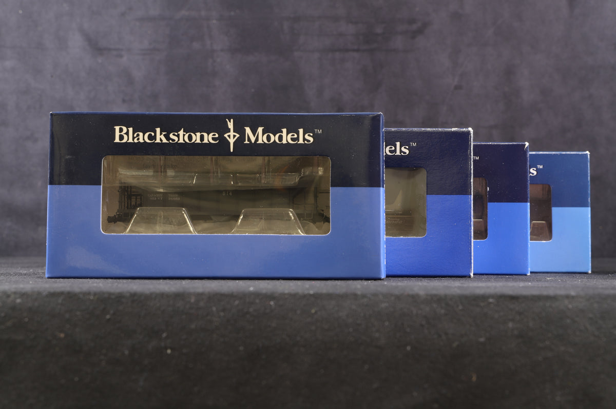 Blackstones HOn3 Rake Of 4 Mixed D&amp;RGW Wagons