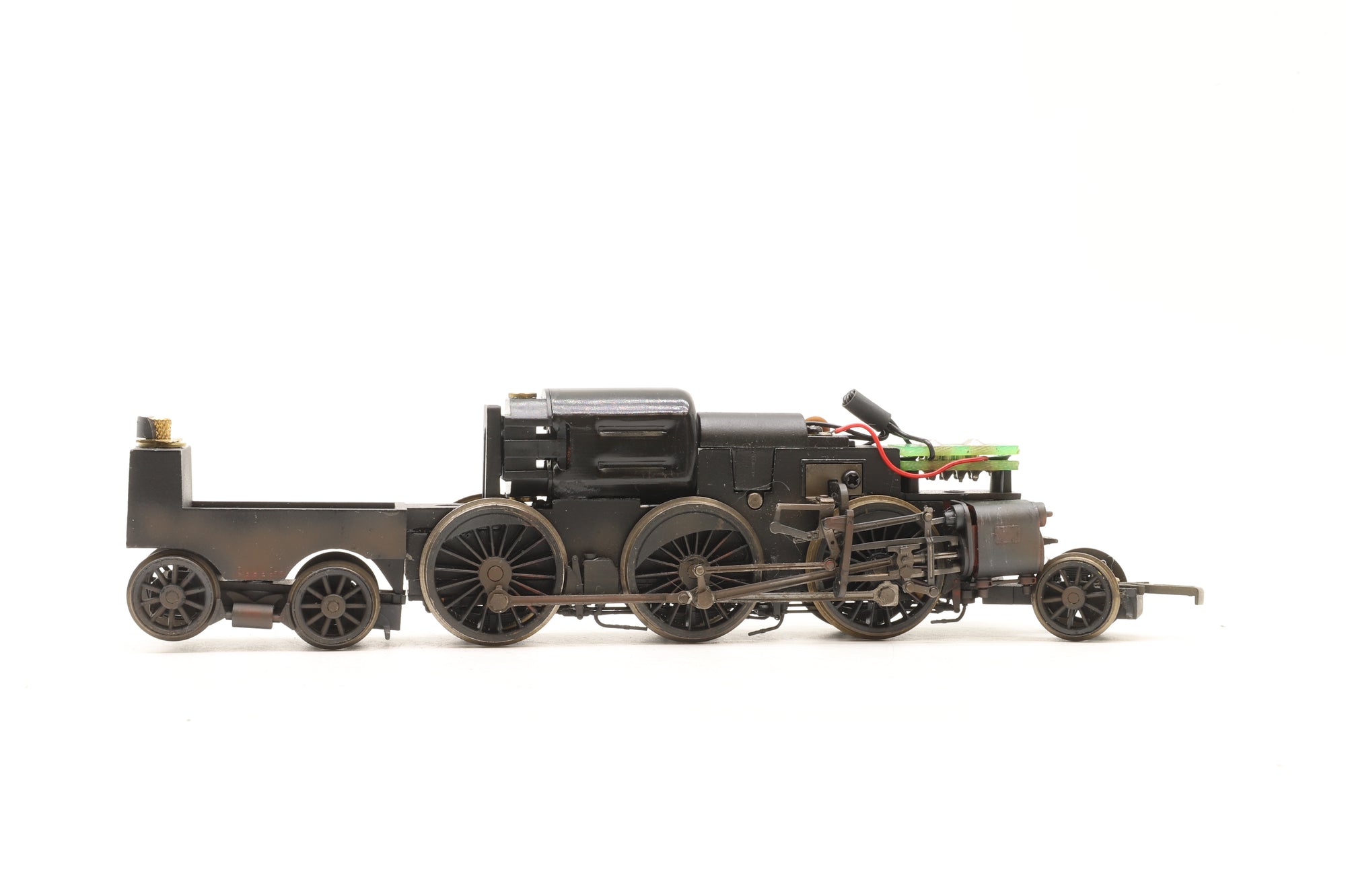 WORKSHOP Modified Hornby OO Fowler 4P '42410' BR Lined Black E/C Weathered & Repainted