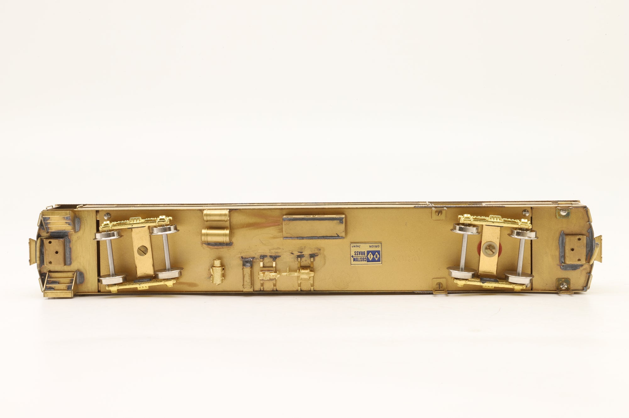 NJ Custom Brass HO PS-722 Long Island Railroad 'Ping-Pong' Combine Coach Unpainted