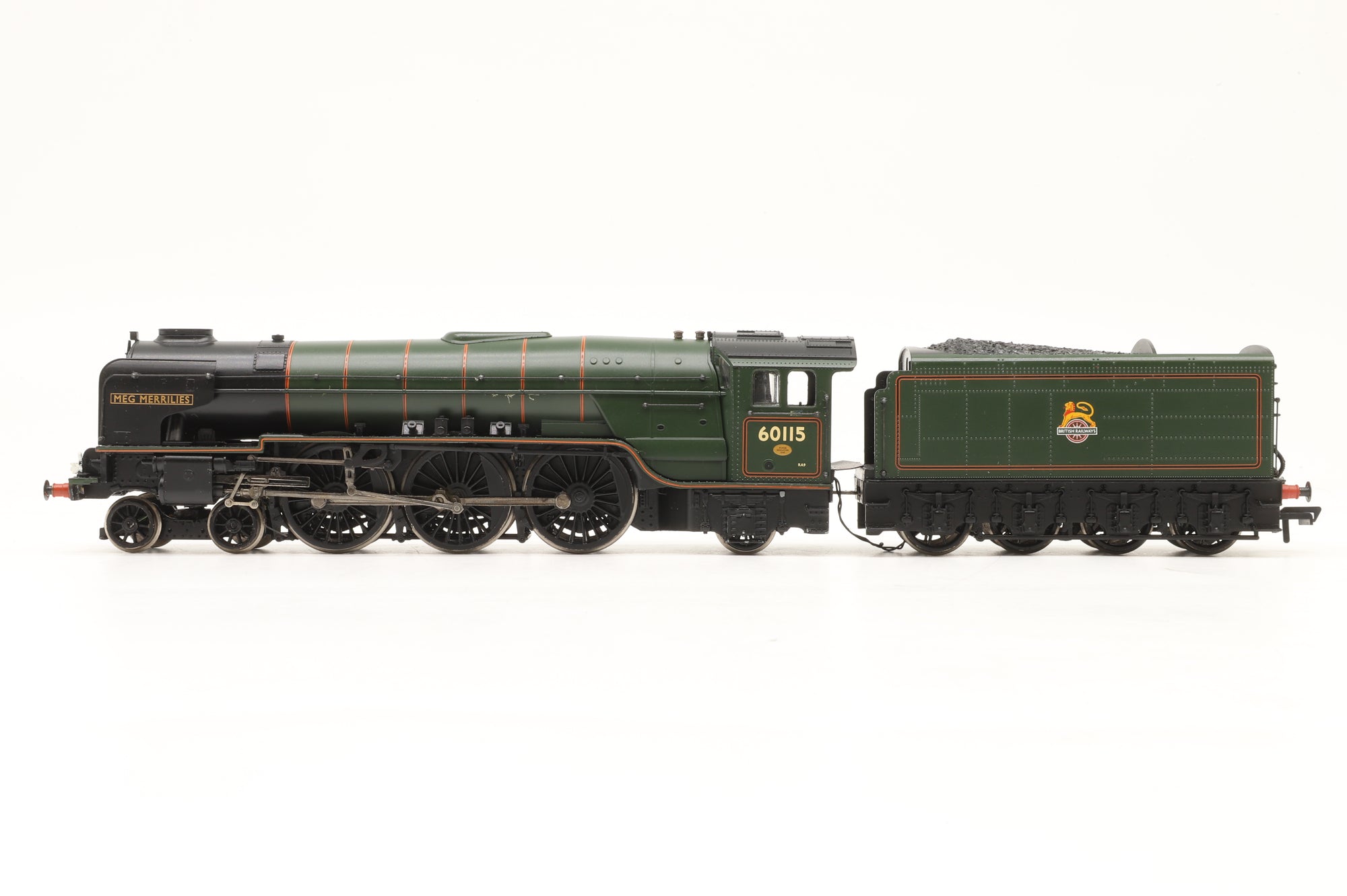 Bachmann OO 32-558 Class A1 60115 'Meg Merrilies' in Lined BR Green w/ Early Crests – DCC Sound