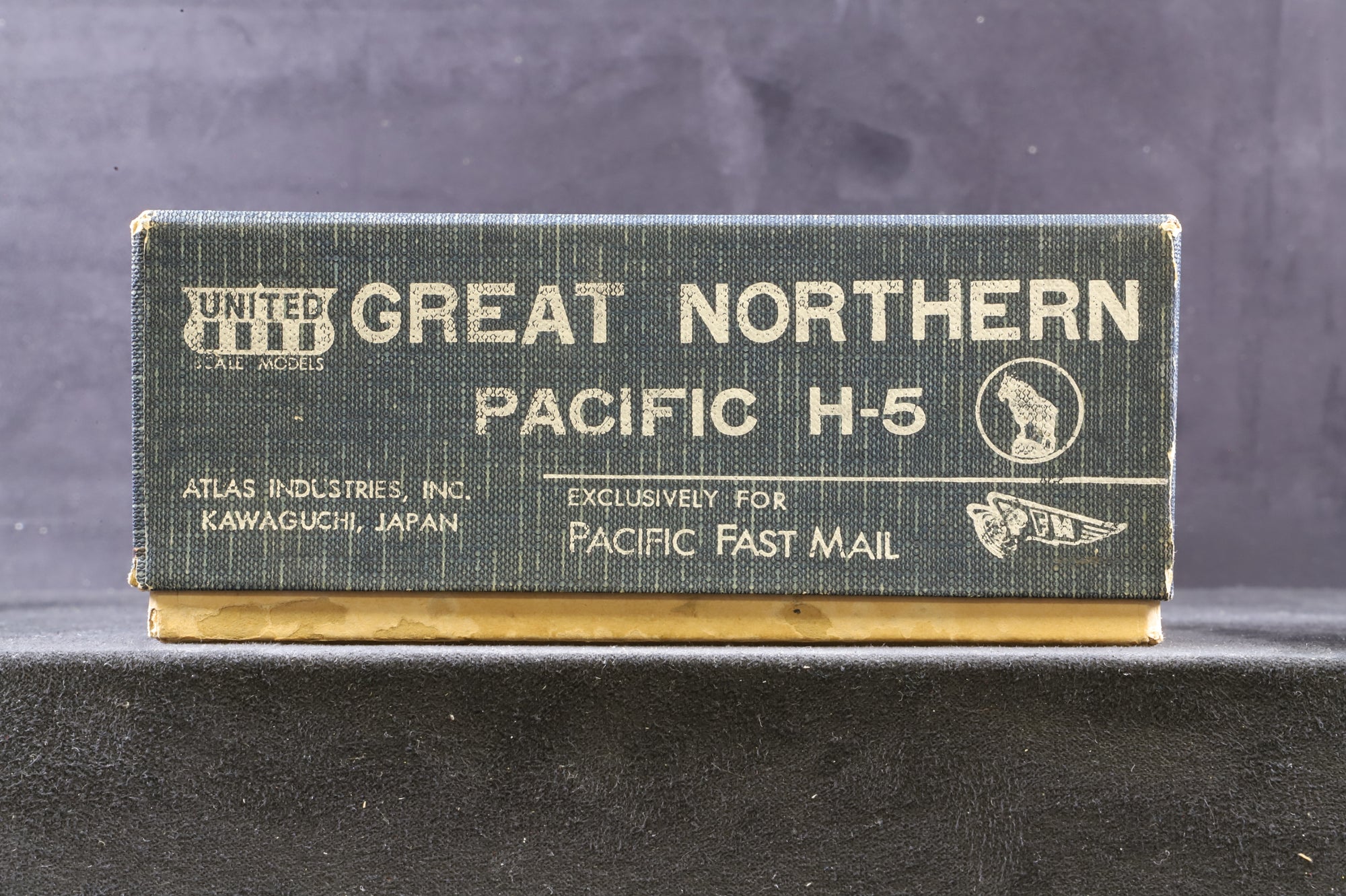 United Scale Models/ Pacific Fast Mail HO Brass Great Northern Pacific H-5 Steam Locomotive, Weathered