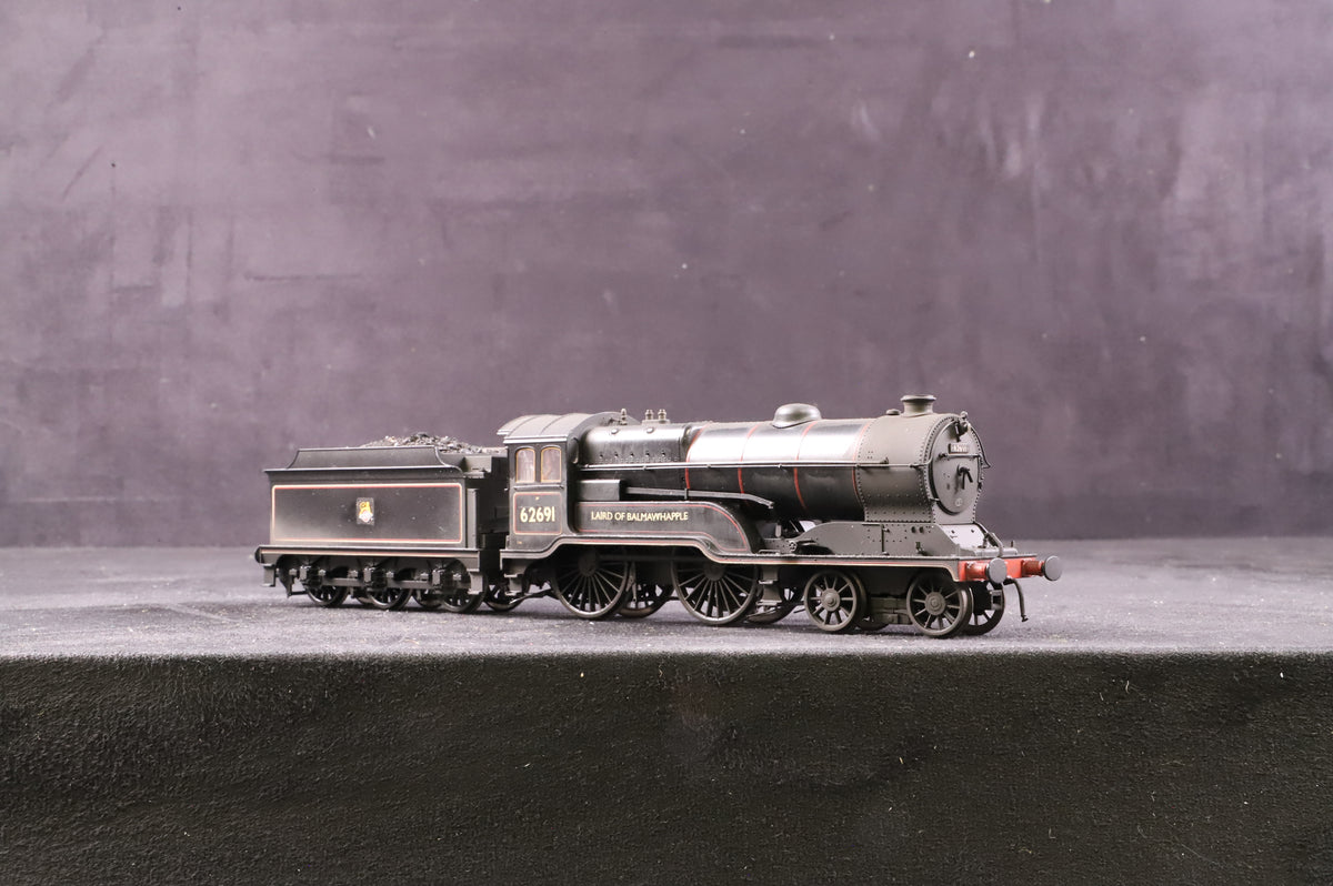 Bachmann OO 31-136DC Class D11 &#39;62691&#39; &#39;Laird Of Balmawhapple&#39; BR Lined Black E/C Renamed/ Recrested &amp; Renumbered DCC Fitted