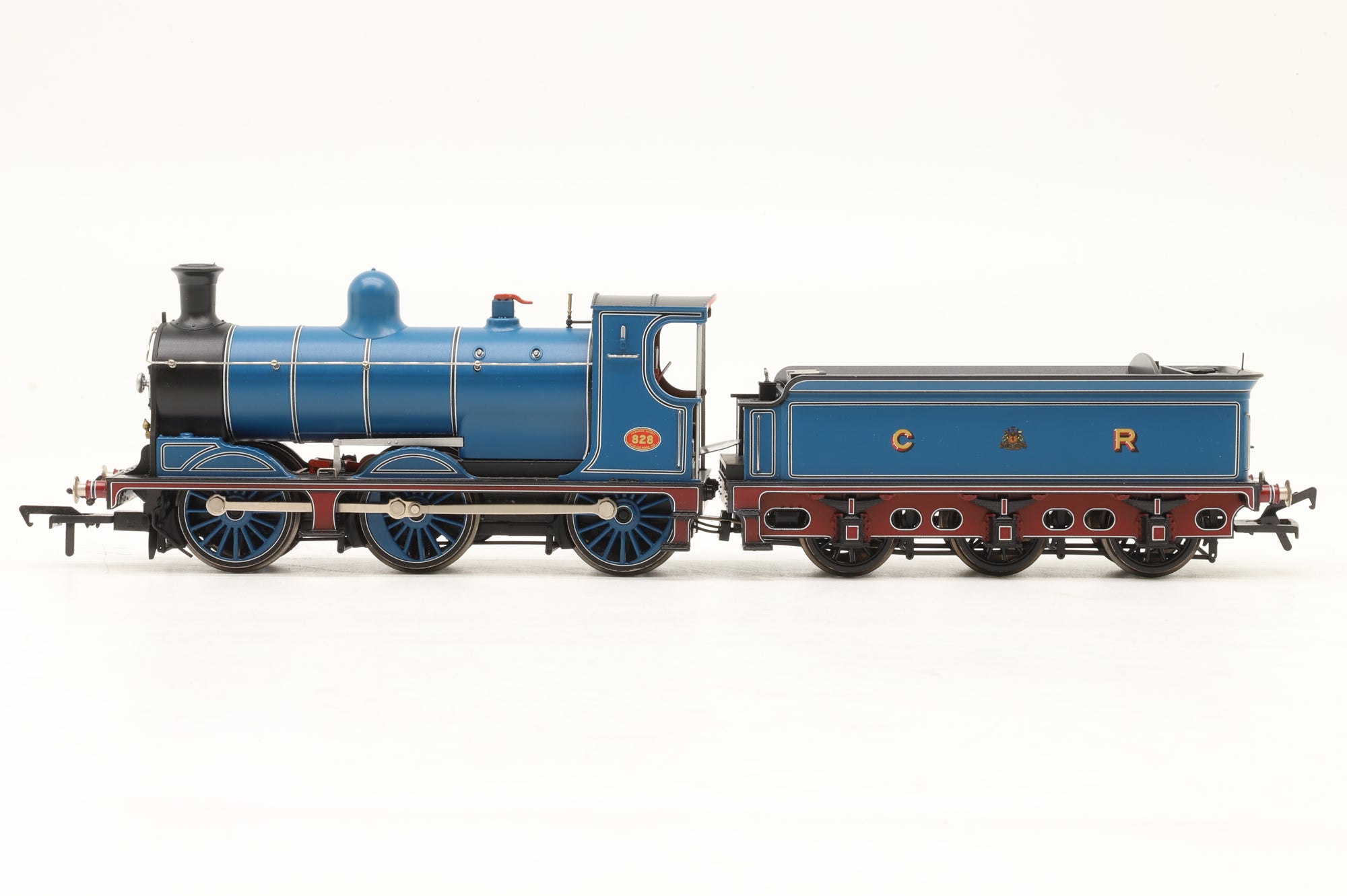 Bachmann OO 35-280Z Caledonian Class No. 812 828 Caledonian Railway Lined Blue Rails Exclusive