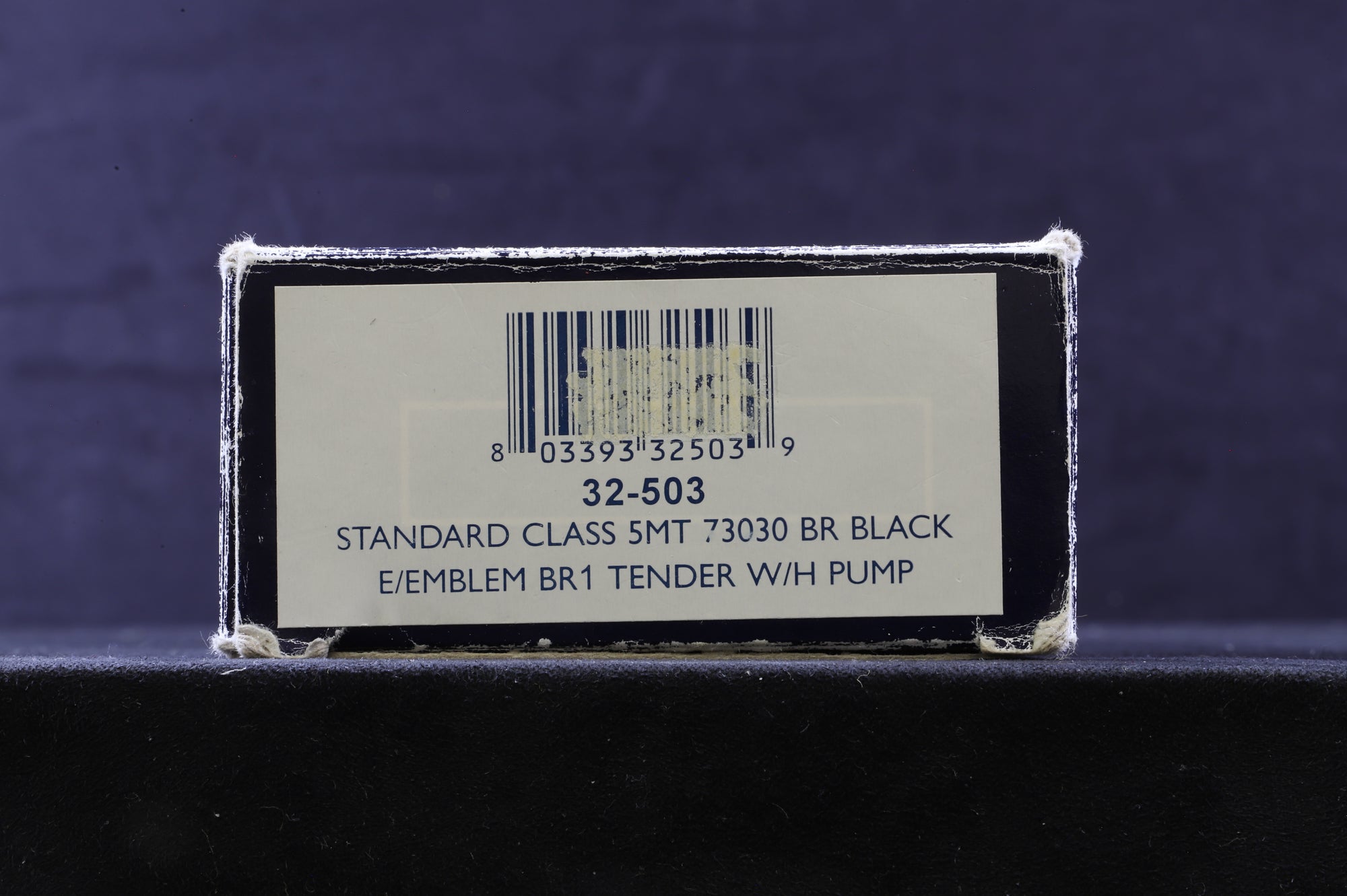 Bachmann OO 32-503 Standard 5MT 73030 in BR Black w/ BR1 Tender & Early Crests