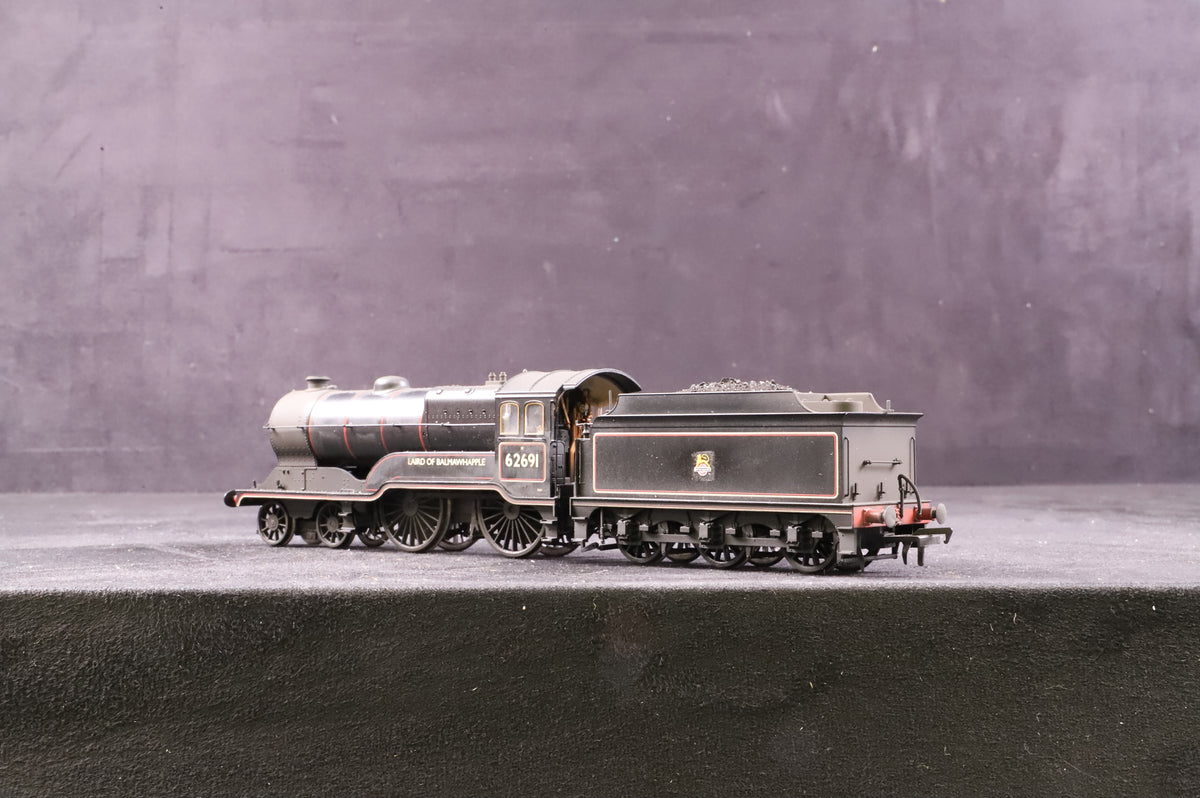 Bachmann OO 31-136DC Class D11 &#39;62691&#39; &#39;Laird Of Balmawhapple&#39; BR Lined Black E/C Renamed/ Recrested &amp; Renumbered DCC Fitted