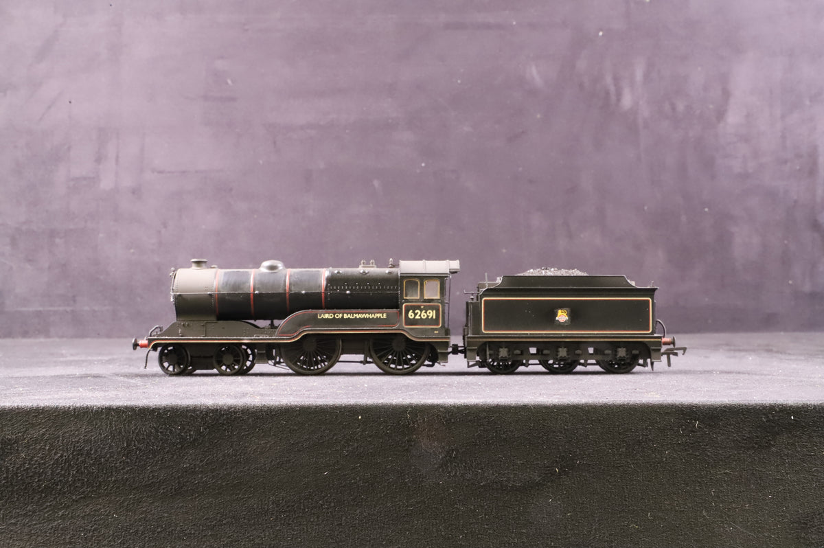 Bachmann OO 31-136DC Class D11 &#39;62691&#39; &#39;Laird Of Balmawhapple&#39; BR Lined Black E/C Renamed/ Recrested &amp; Renumbered DCC Fitted