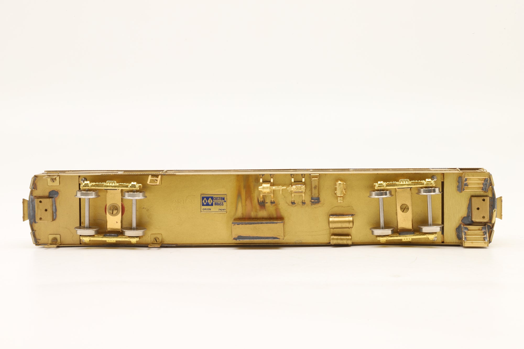 NJ Custom Brass HO PS-722 Long Island Railroad 'Ping-Pong' Combine Coach Unpainted