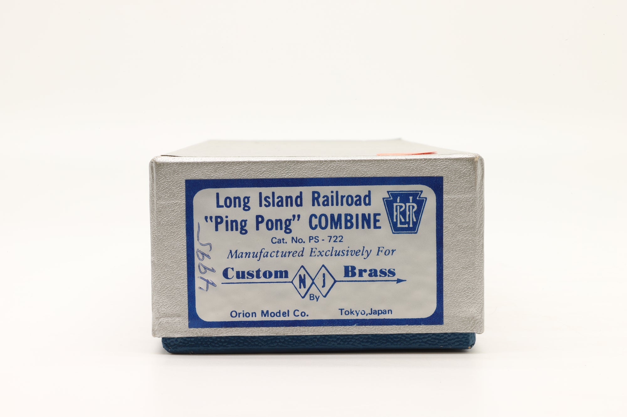 NJ Custom Brass HO PS-722 Long Island Railroad 'Ping-Pong' Combine Coach Unpainted