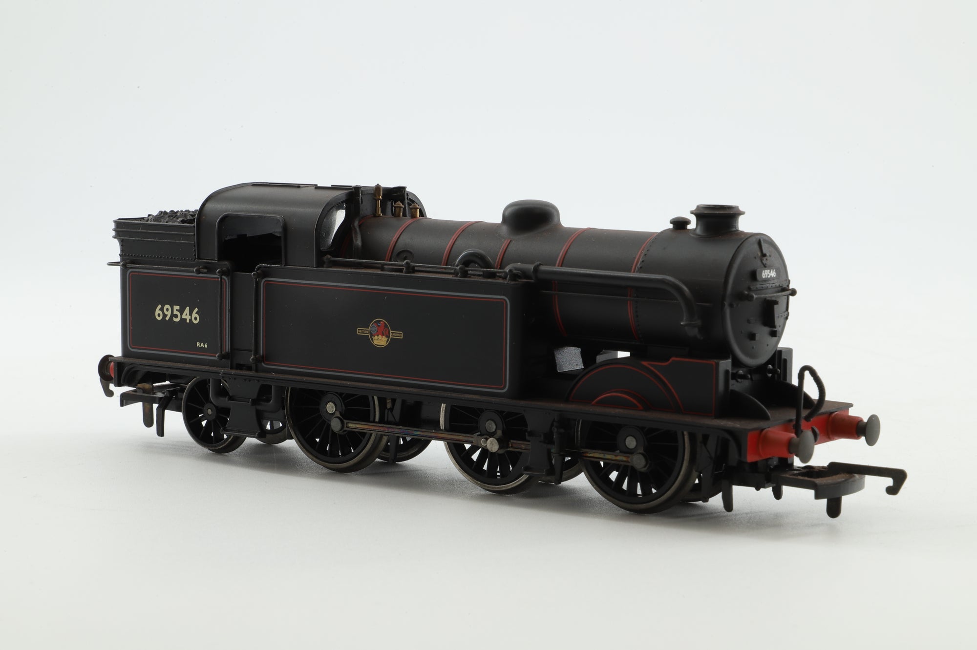 Hornby OO R2178A Class N2 69546 in Lined BR Black w/ Late Crests - Weathered