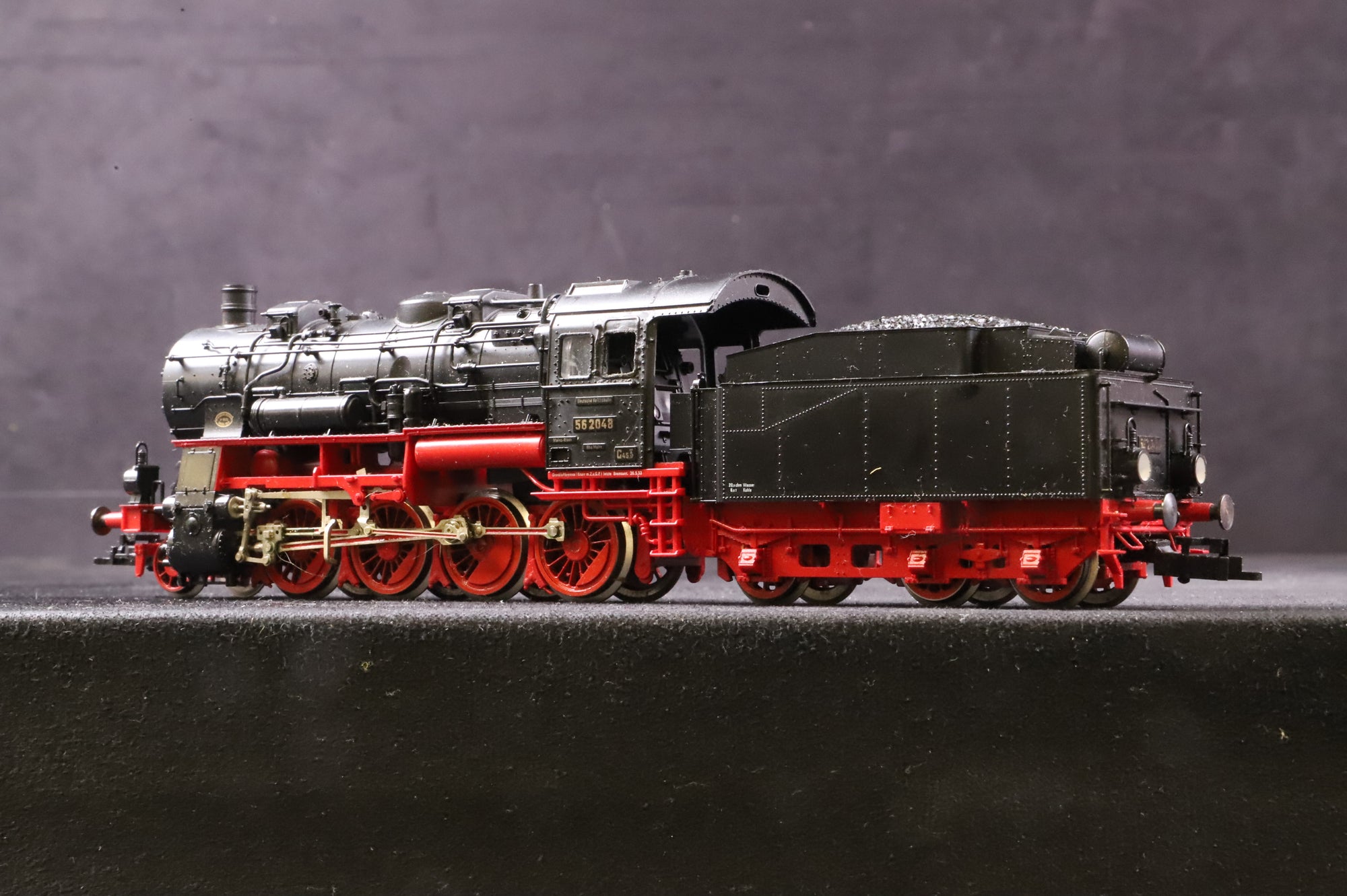 WORKSHOP Fleischmann HO 4156 BR56 562048 in Deutsche Reichsbahn Black/Red