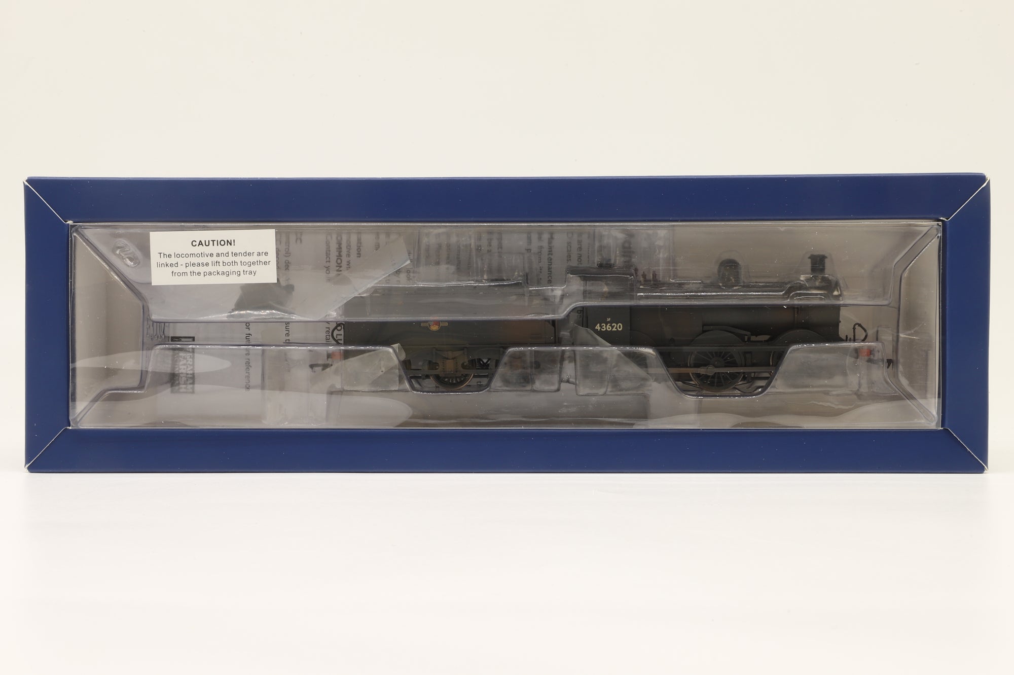 Bachmann OO 31-628DC Class 3F '43620' BR Black L/C Weathered DCC Fitted