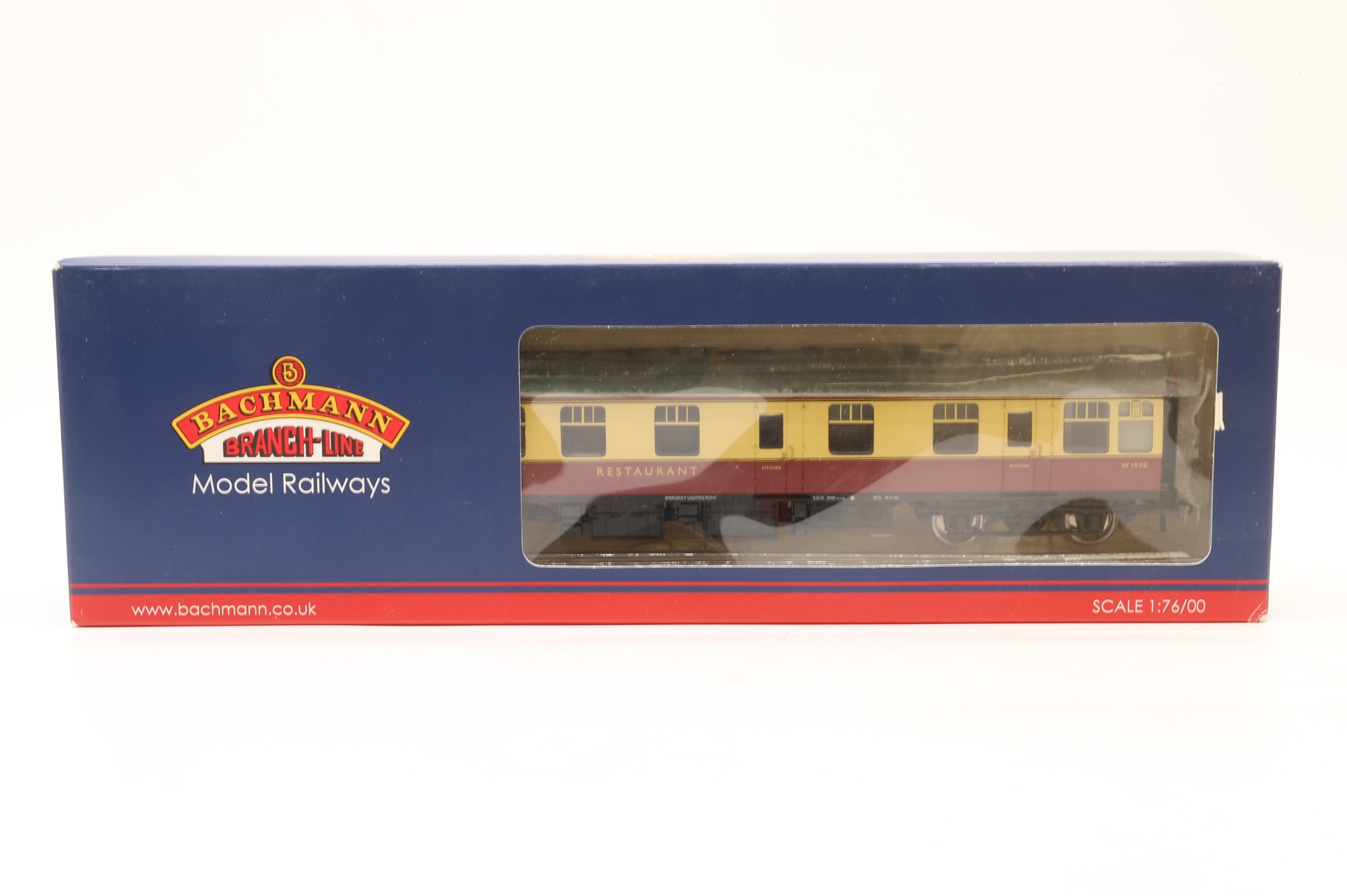 Bachmann OO Rake of 6 Mk1s in BR Crimson/Cream