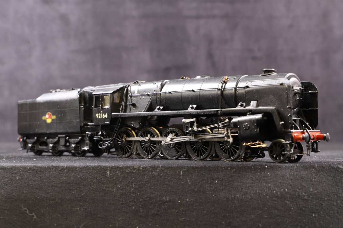 DJH OO Kit Built Class 9f &#39;92164&#39; BR Plain Black L/C