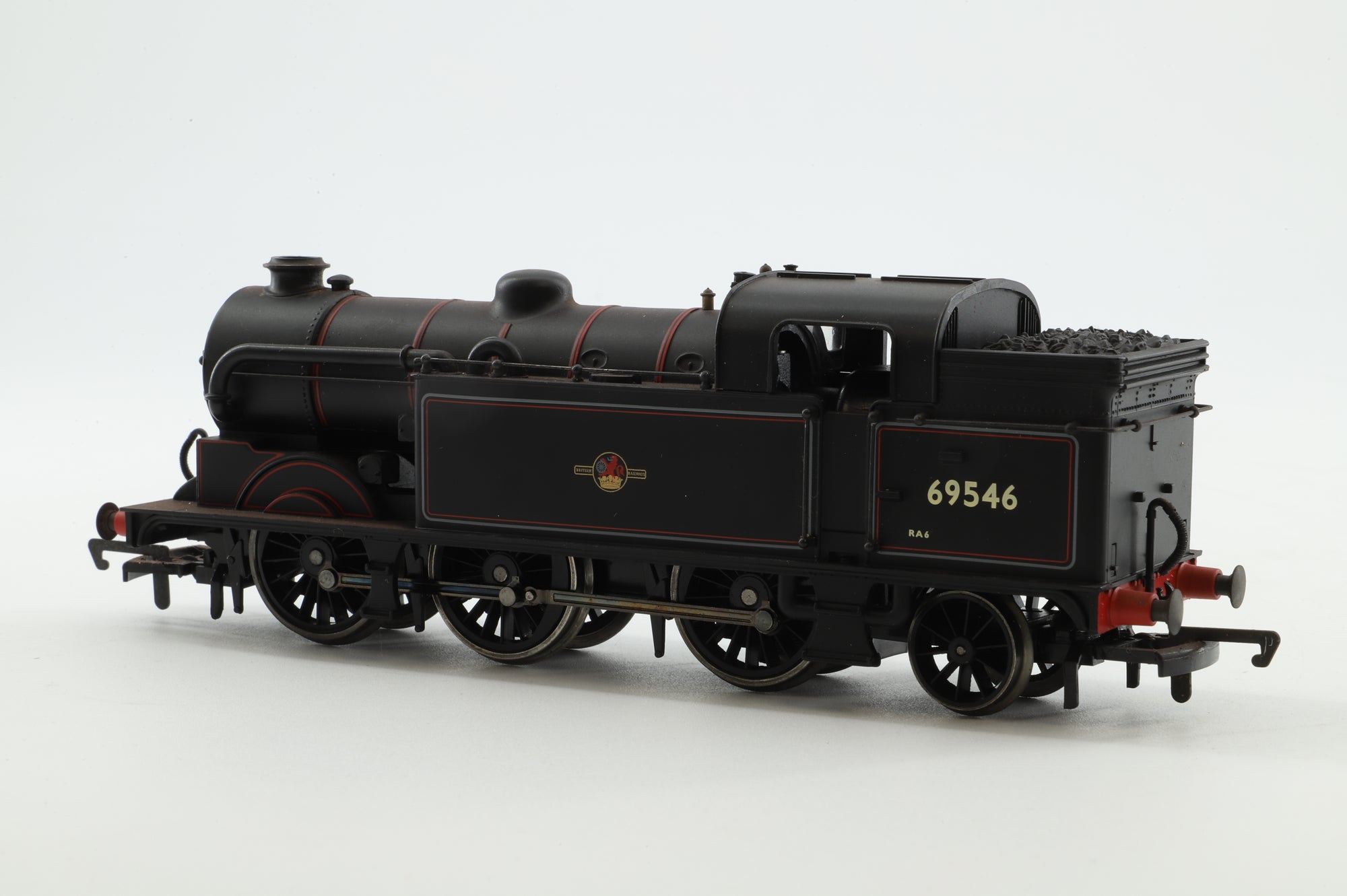 Hornby OO R2178A Class N2 69546 in Lined BR Black w/ Late Crests - Weathered