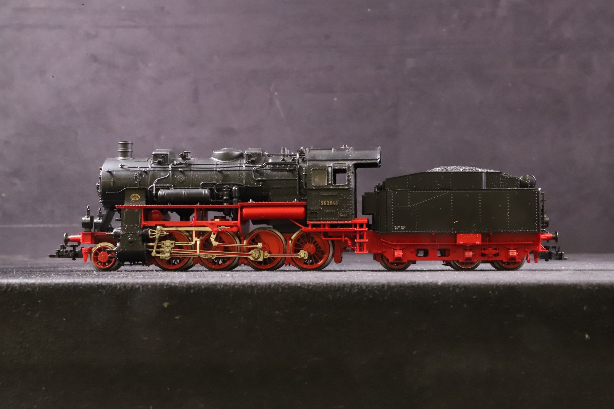 WORKSHOP Fleischmann HO 4156 BR56 562048 in Deutsche Reichsbahn Black/Red
