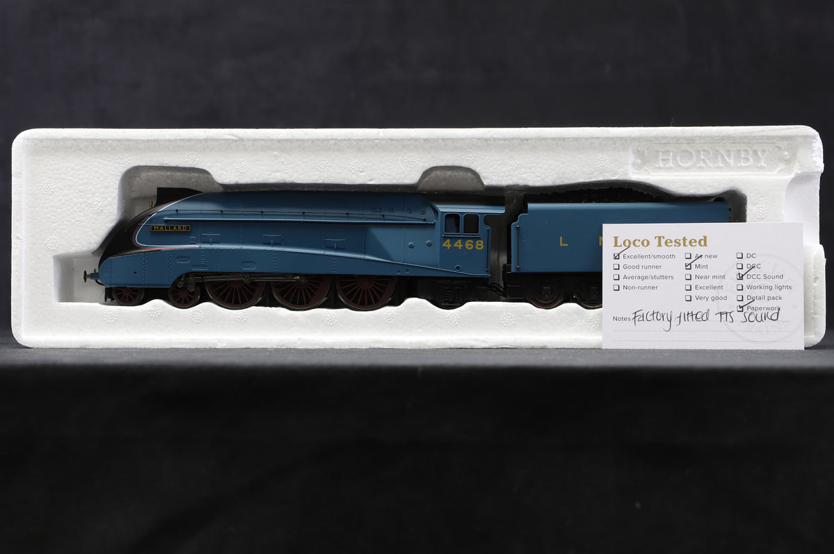 Hornby OO R3395TTS &#39;Mallard&#39; LNER Class A4 &#39;4468&#39;, TTS Sound
