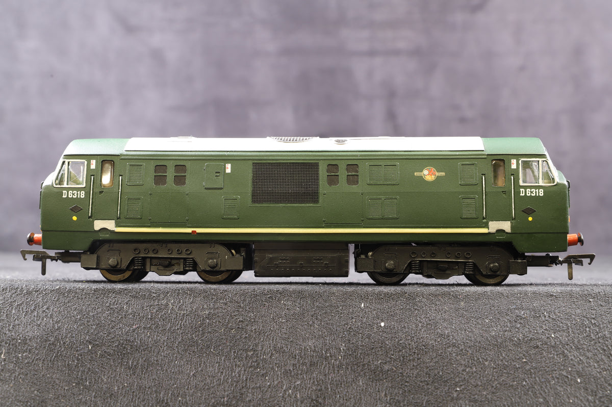 Silver Fox Models OO Class 22 Diesel Locomotive &#39;D6313&#39; BR Green SYP L/C