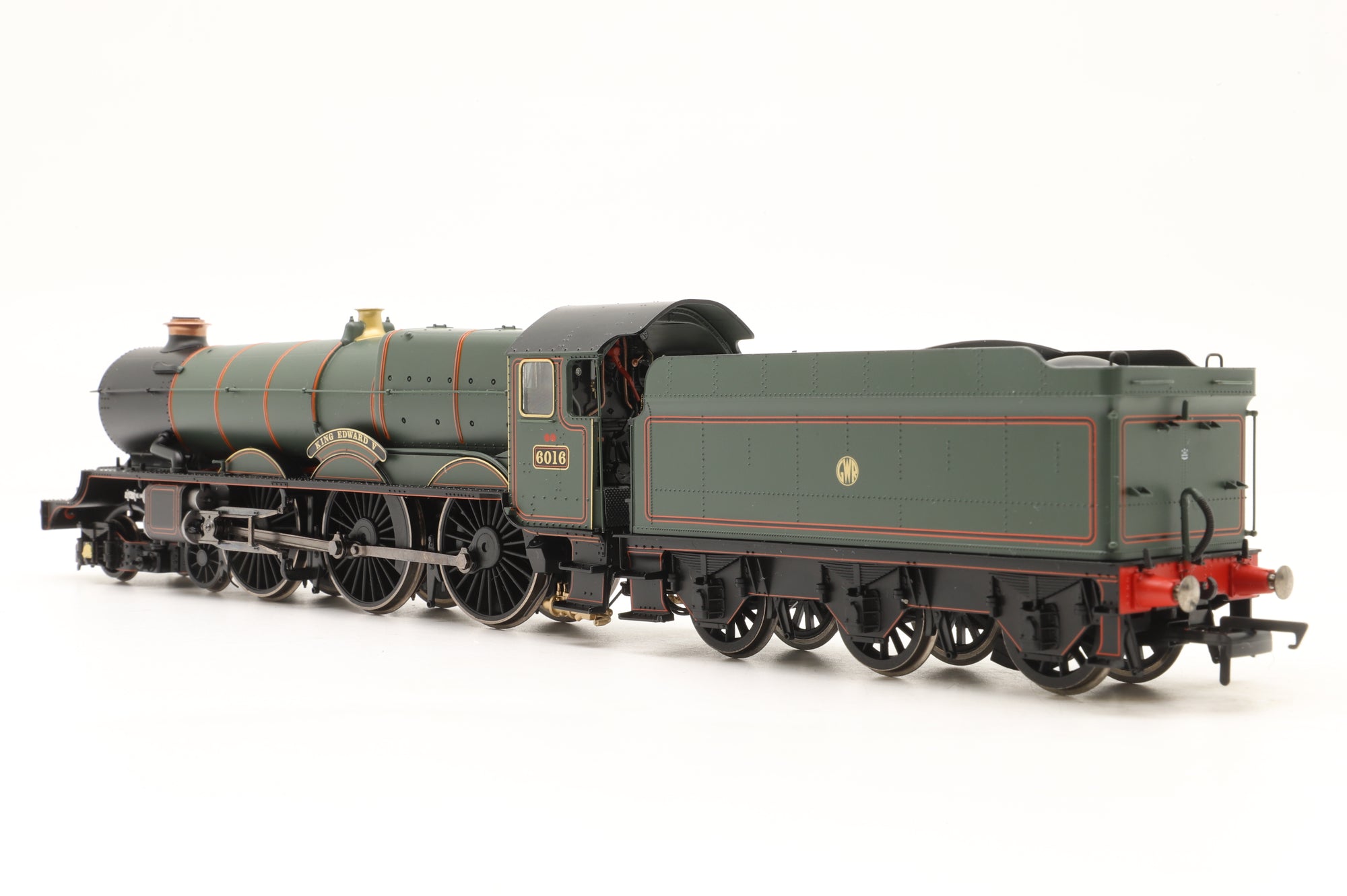 Hornby OO R3408 King Class 6016 'King Edward V' in Lined GWR Green