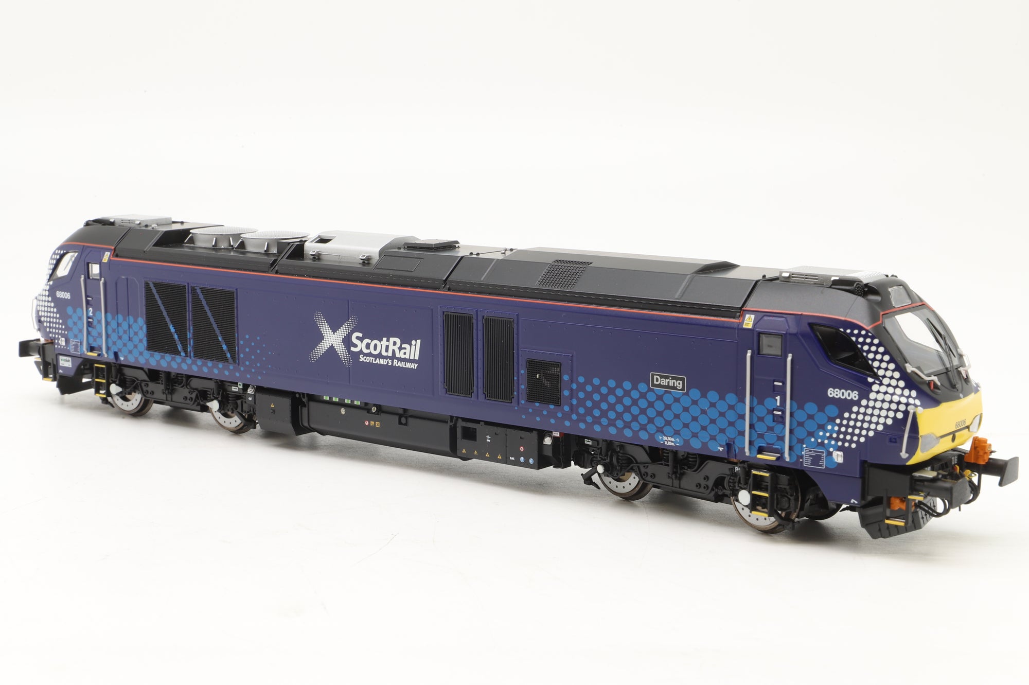 Dapol OO 4D-022-009 Class 68 '68006' Daring Scotrail Late Modified, DCC fitted