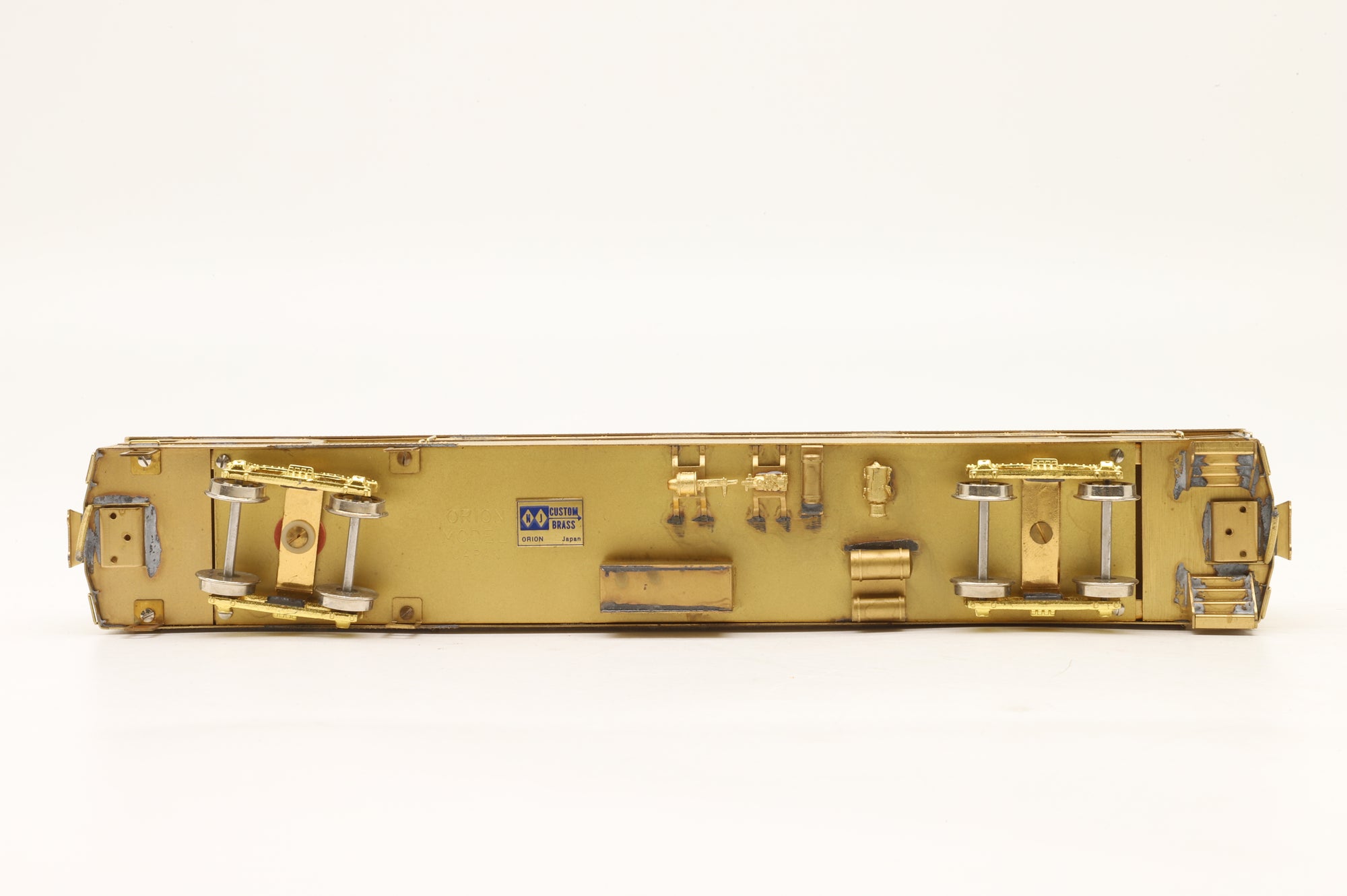 NJ Custom Brass HO PS-722 Long Island Railroad 'Ping-Pong' Combine Coach Unpainted