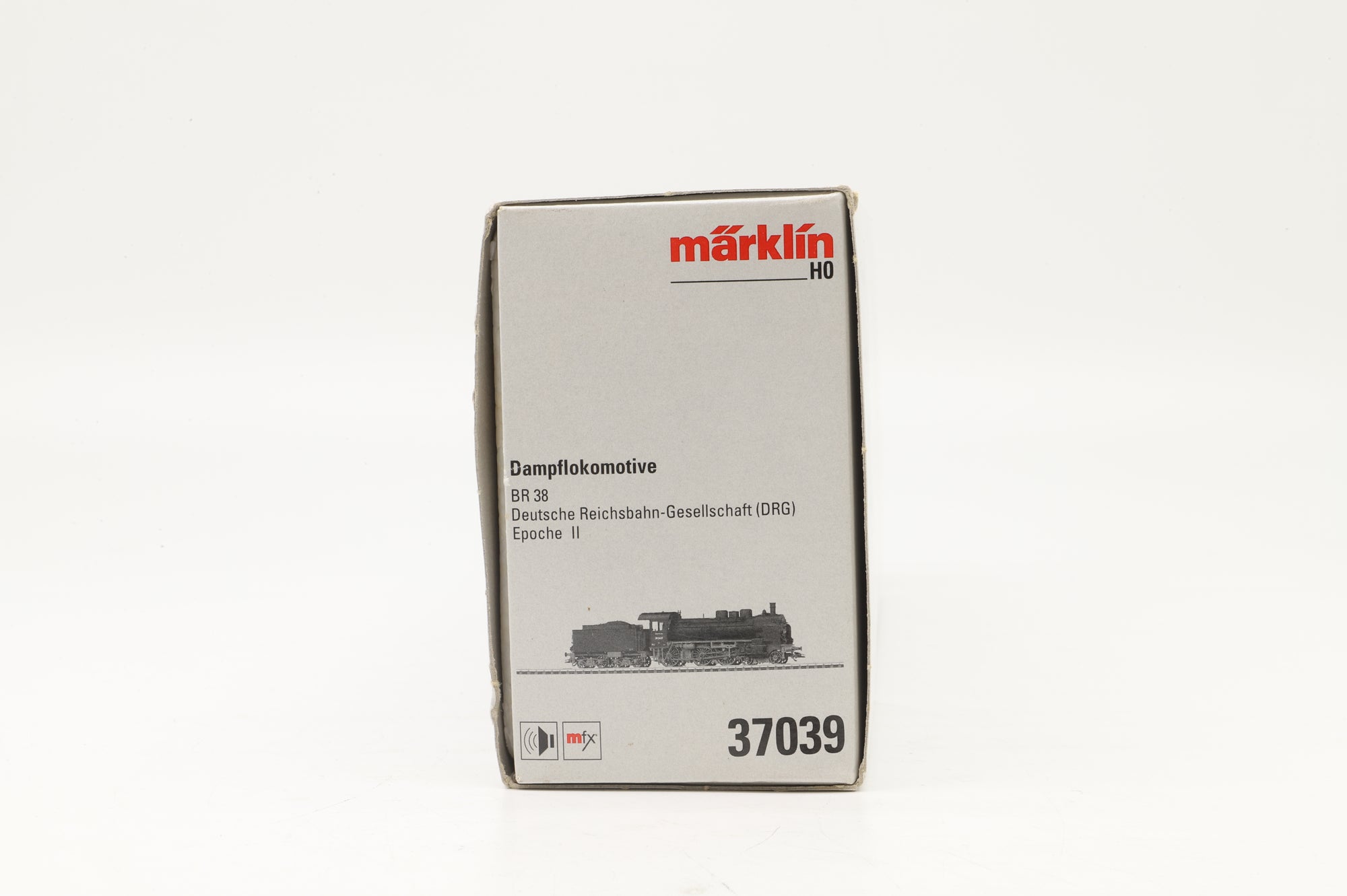 Marklin HO 37039 BR 38 Steam Locomotive MFX Sound 3 Rail Smoke