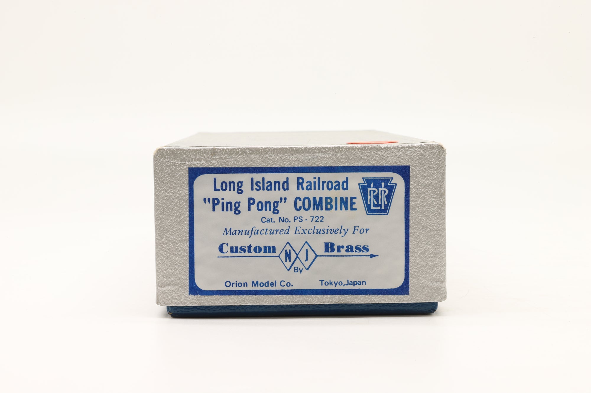 NJ Custom Brass HO PS-722 Long Island Railroad 'Ping-Pong' Combine Coach Unpainted