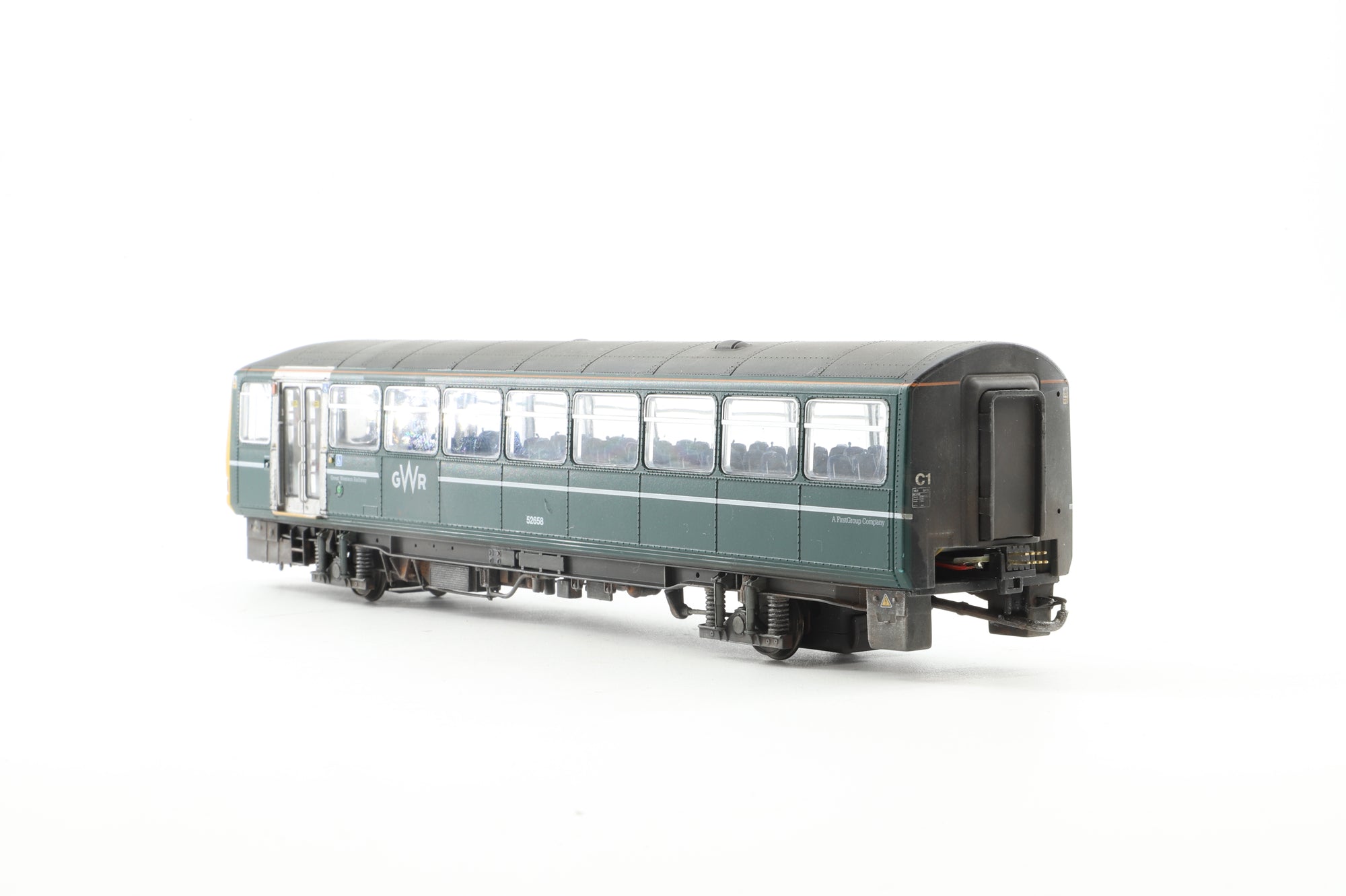 EFE Rail OO E83021 Class 143 603 GWR Green '52658' & '55699', DCC Fitted, Weathered
