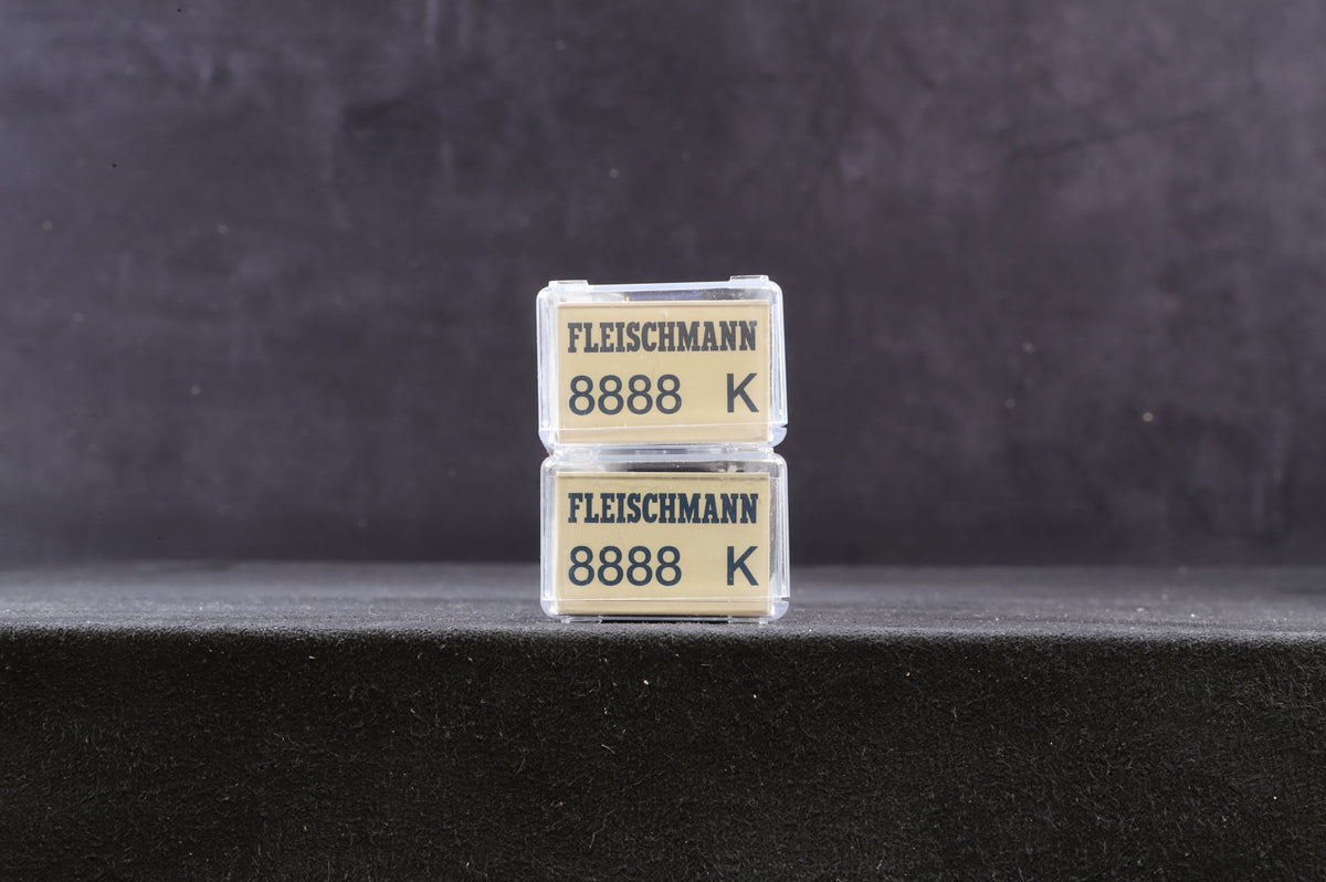 Fleischmann N 8888 Rake Of 2 Blue DB Coaches