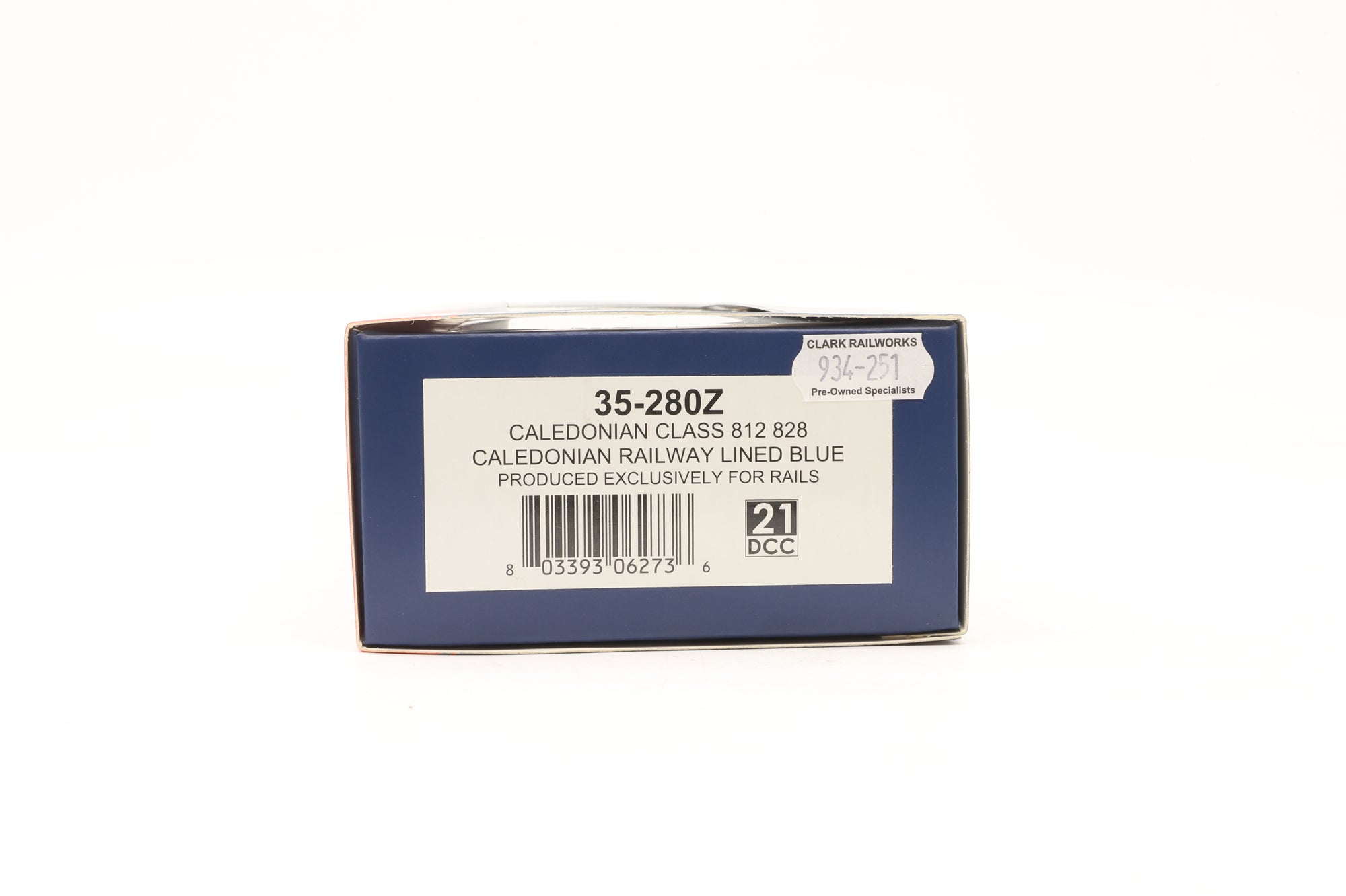 Bachmann OO 35-280Z Caledonian Class No. 812 828 Caledonian Railway Lined Blue Rails Exclusive