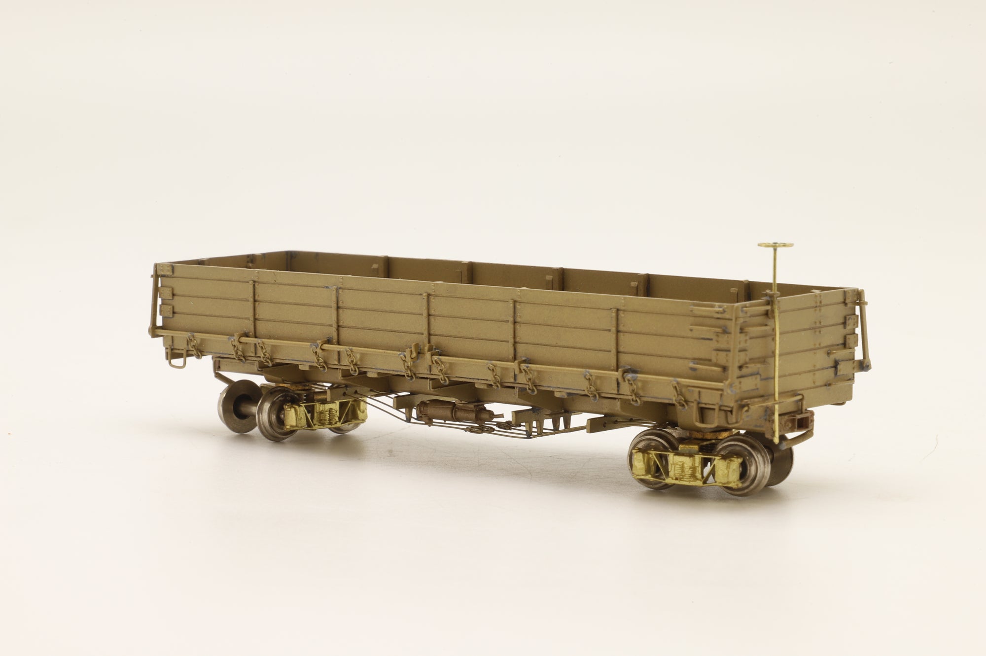 Empire-Midland HOn3 Brass D&RGW 25-Ton Gondola Car Unpainted