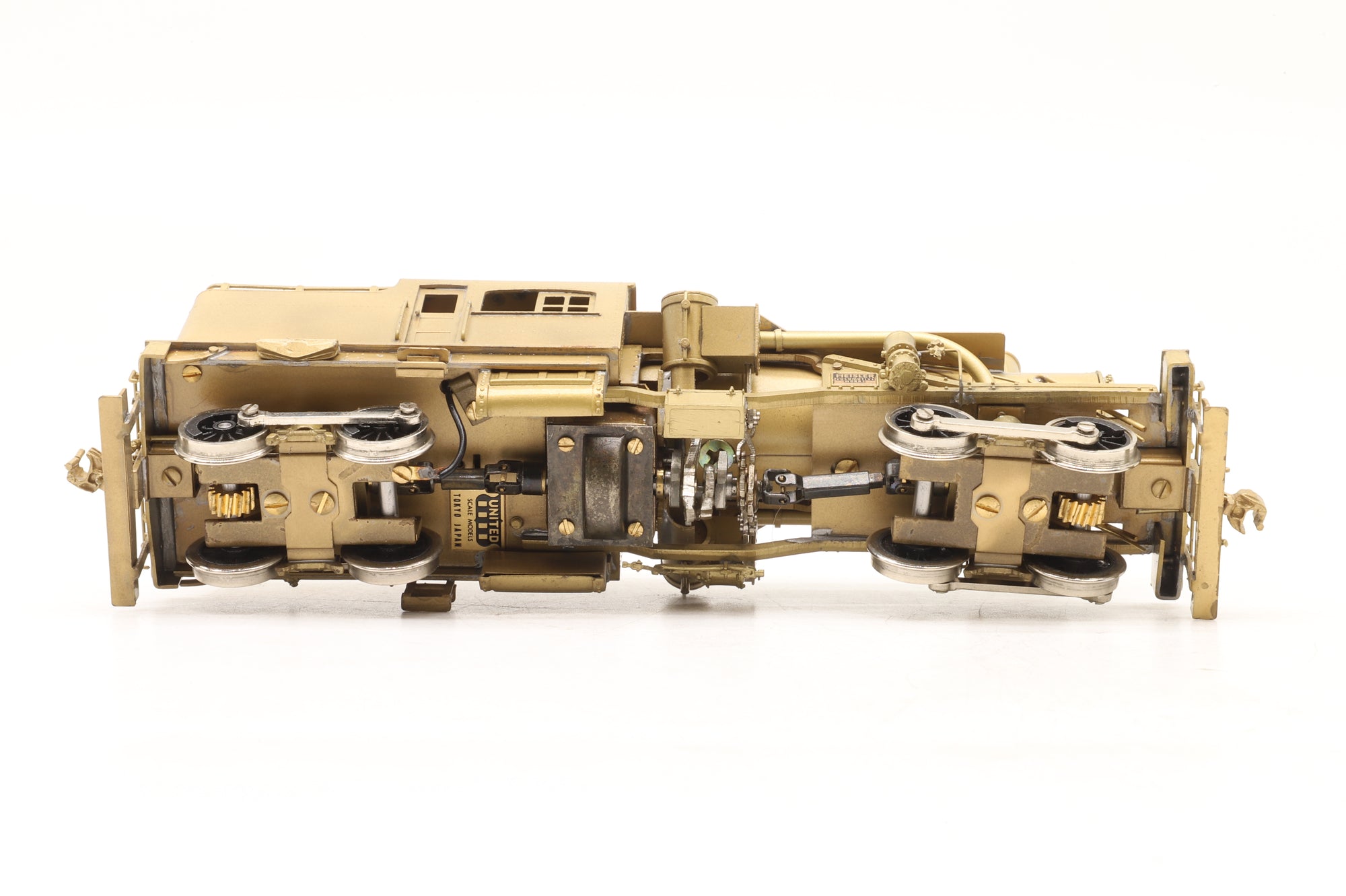 United Scale Models/ PFM HO Brass 65 Ton Heisler Unpainted
