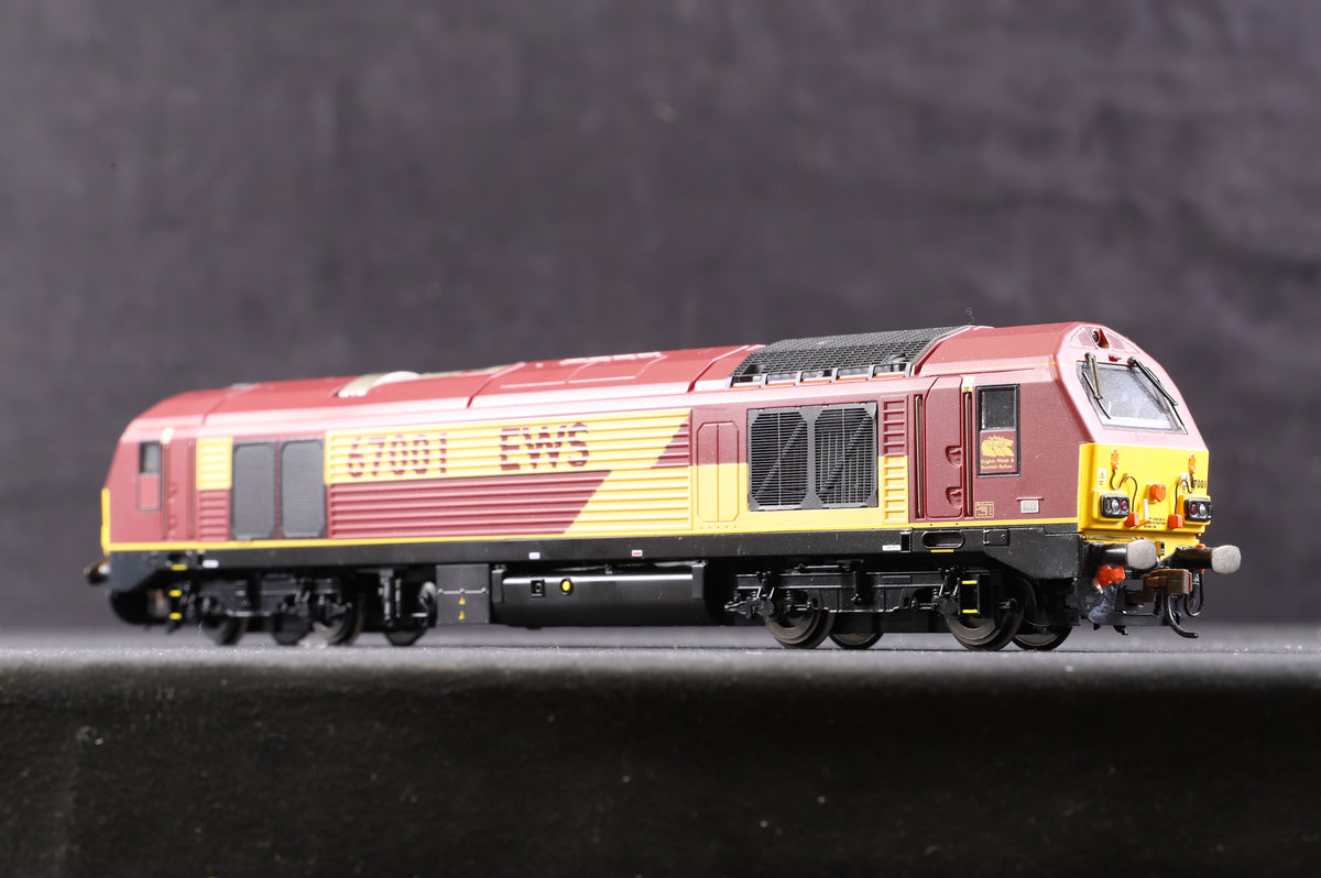 Hornby OO R3040 Bo-Bo Class 67 &#39;67001&#39; EWS, DCC Sound