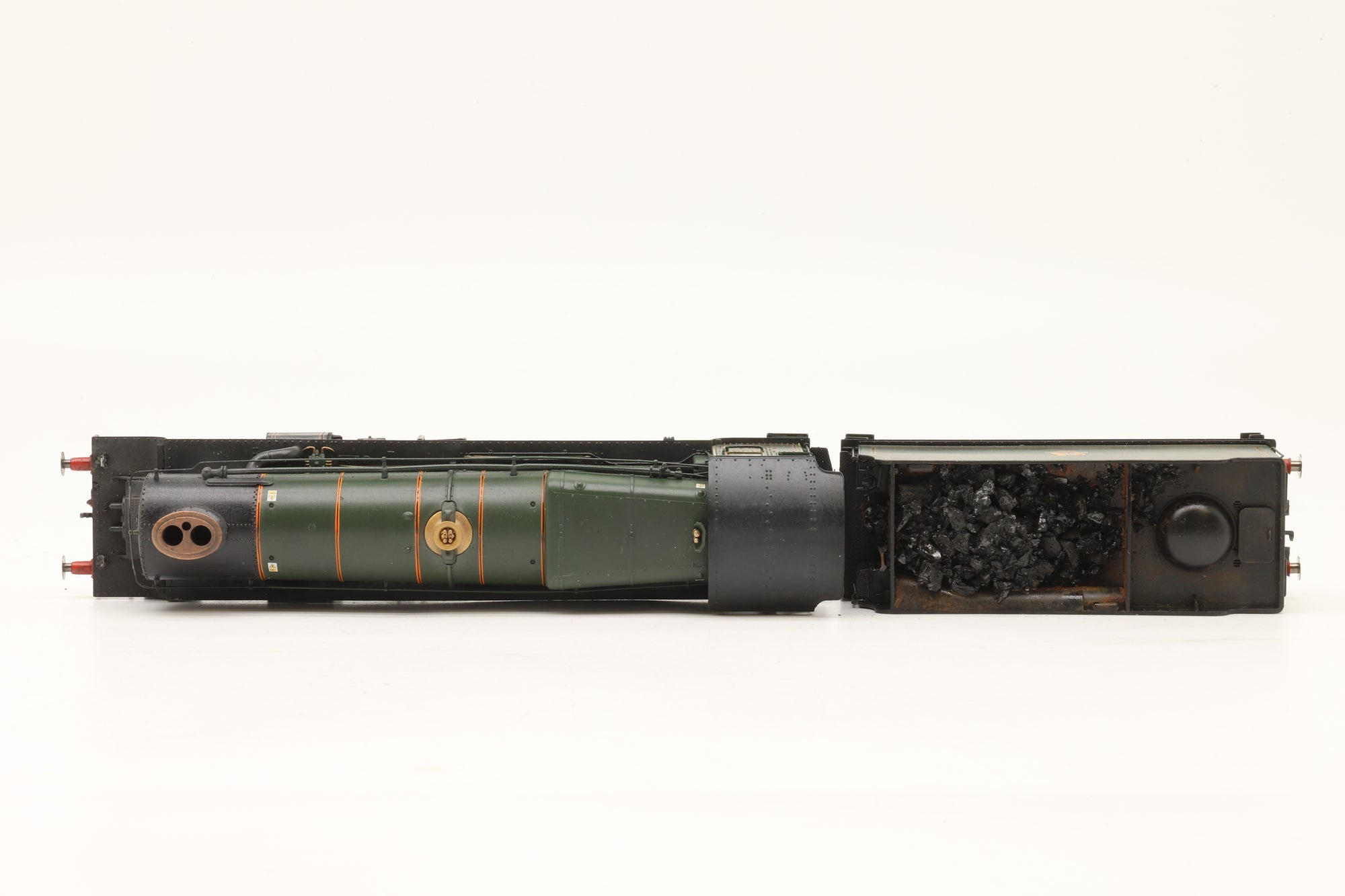 WORKSHOP Hornby OO R3301 Case Class '5043' 'Earl Of Mount Edgecumbe' BR Lined Green E/C Weathered DCC Sound