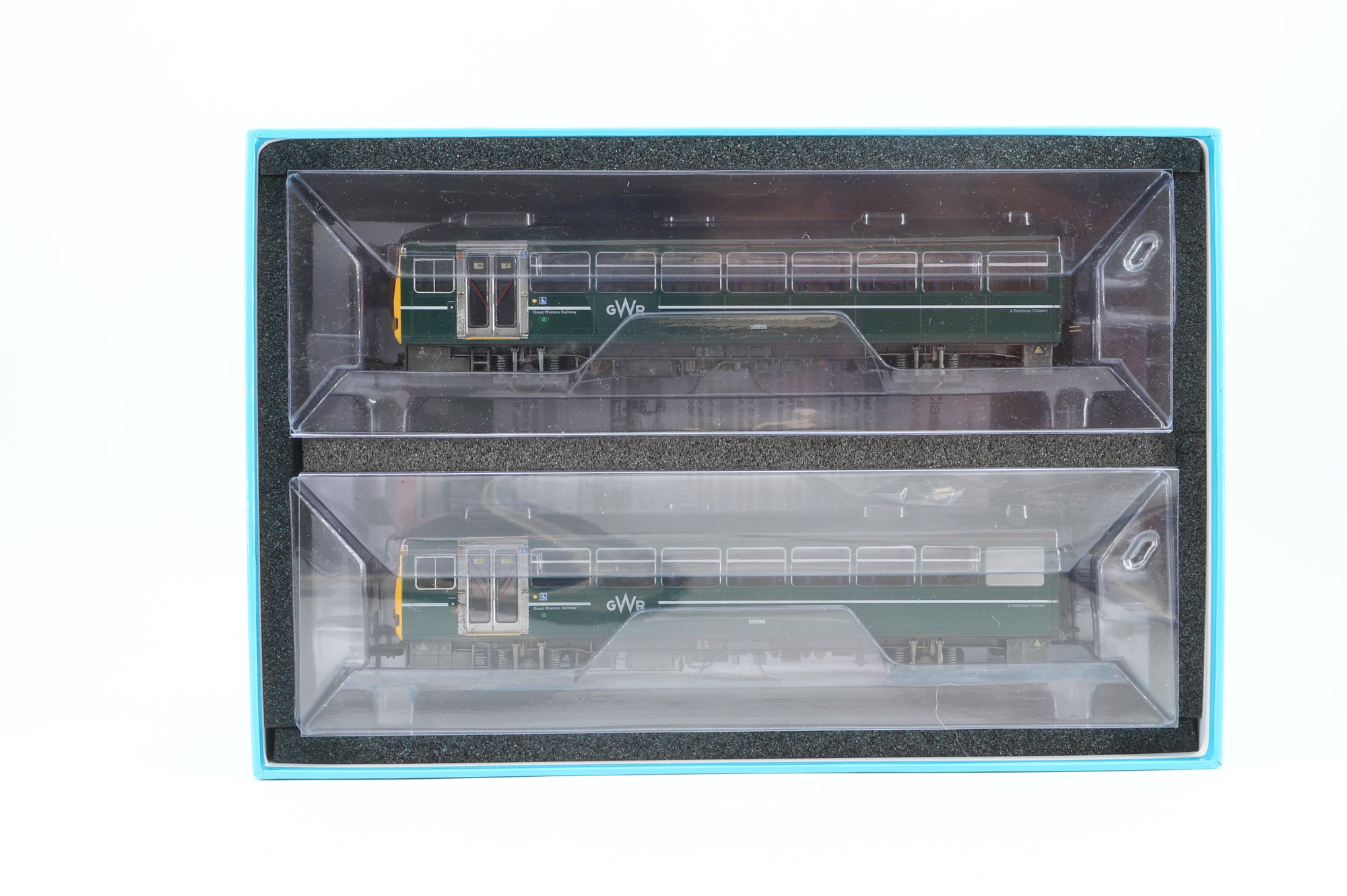 EFE Rail OO E83021 Class 143 603 GWR Green '52658' & '55699', DCC Fitted, Weathered