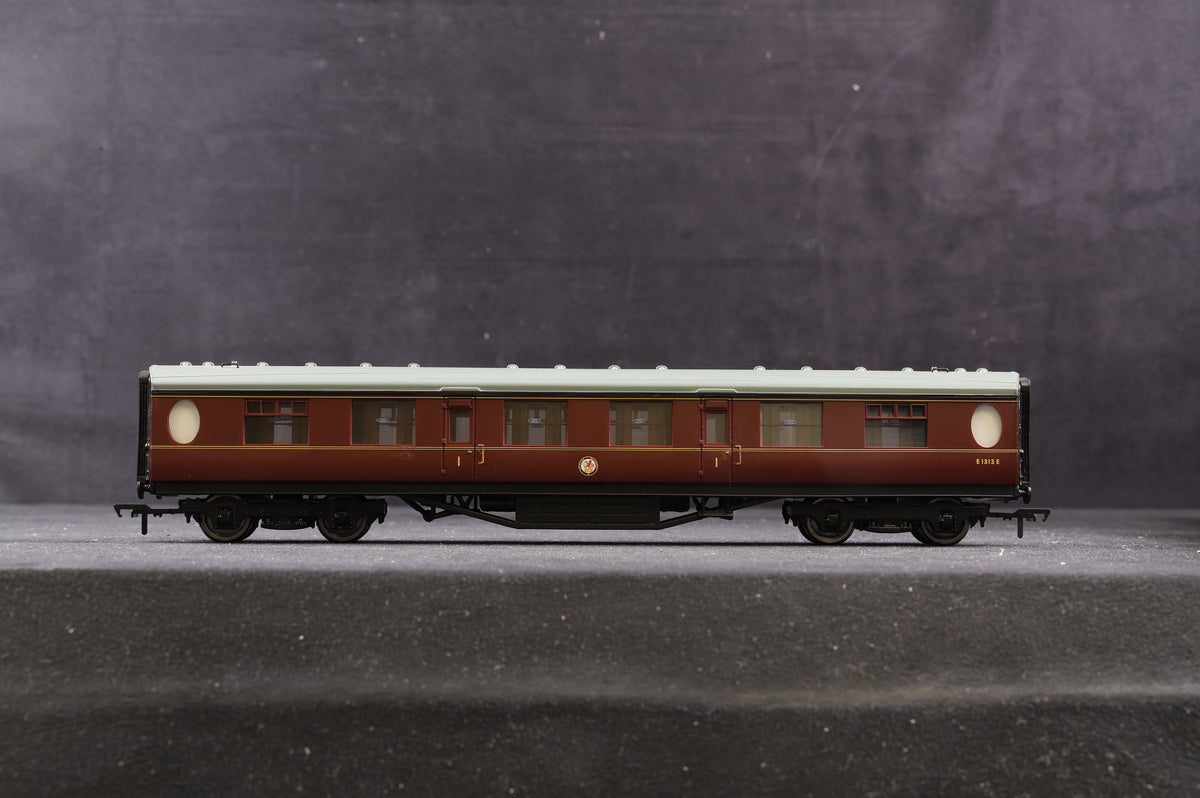 Bachmann OO Rake Of 6 LNER Thompson Coaches BR Crimson &amp; Cream