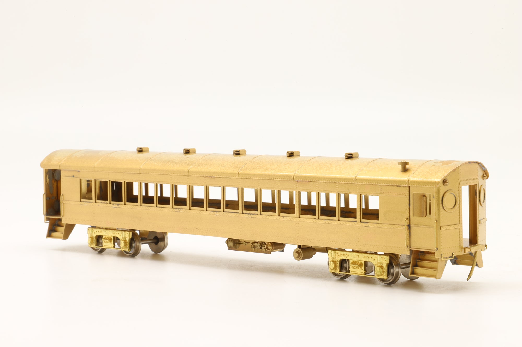 NJ Custom Brass HO PS-701 Long Island Railroad 'Ping-Pong' Combine Coach Unpainted