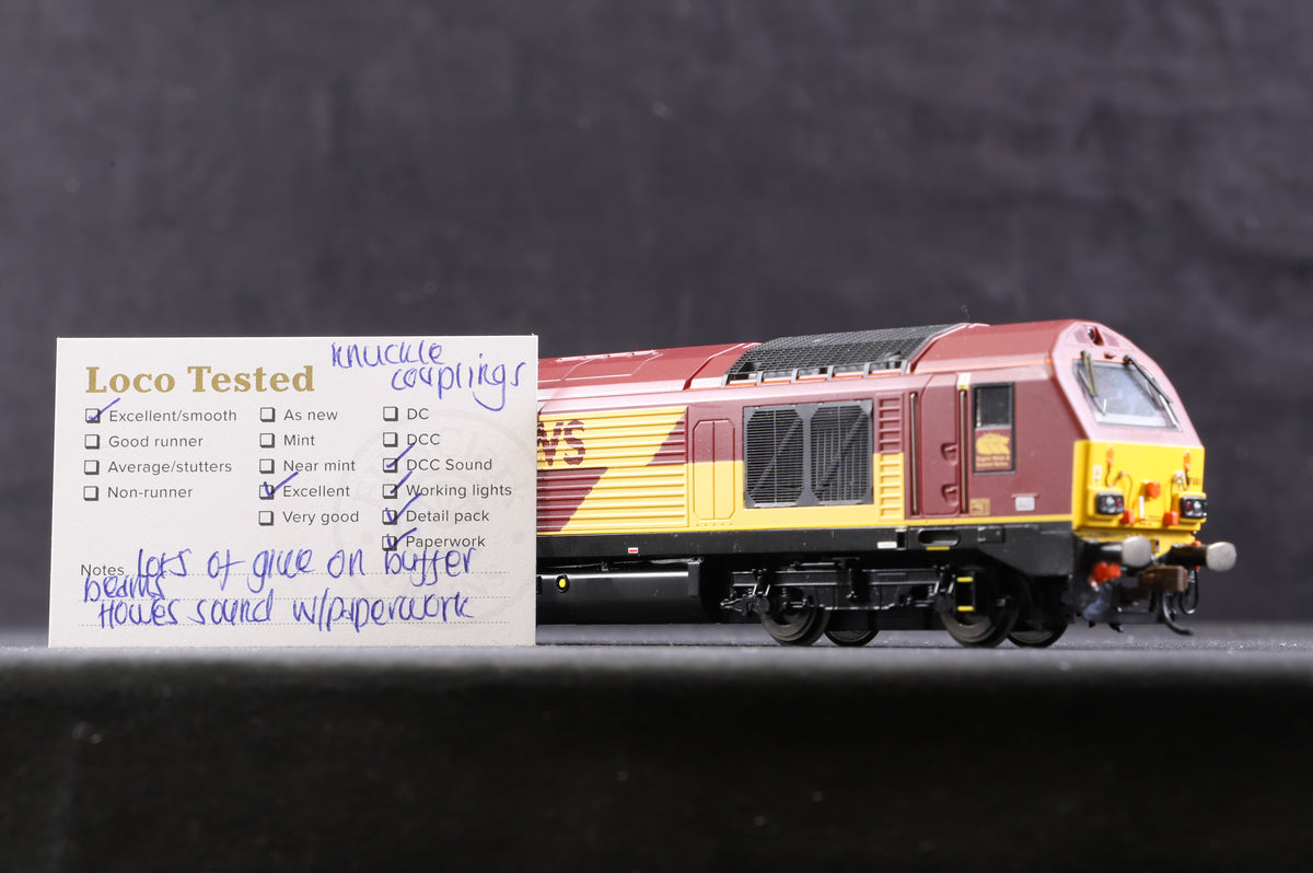 Hornby OO R3040 Bo-Bo Class 67 &#39;67001&#39; EWS, DCC Sound