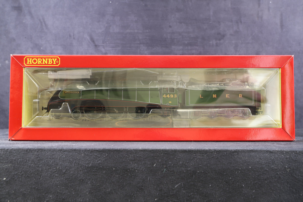 Hornby OO R3630 Class A4 &#39;Woodcock&#39; &#39;4493&#39; LNER Apple Green