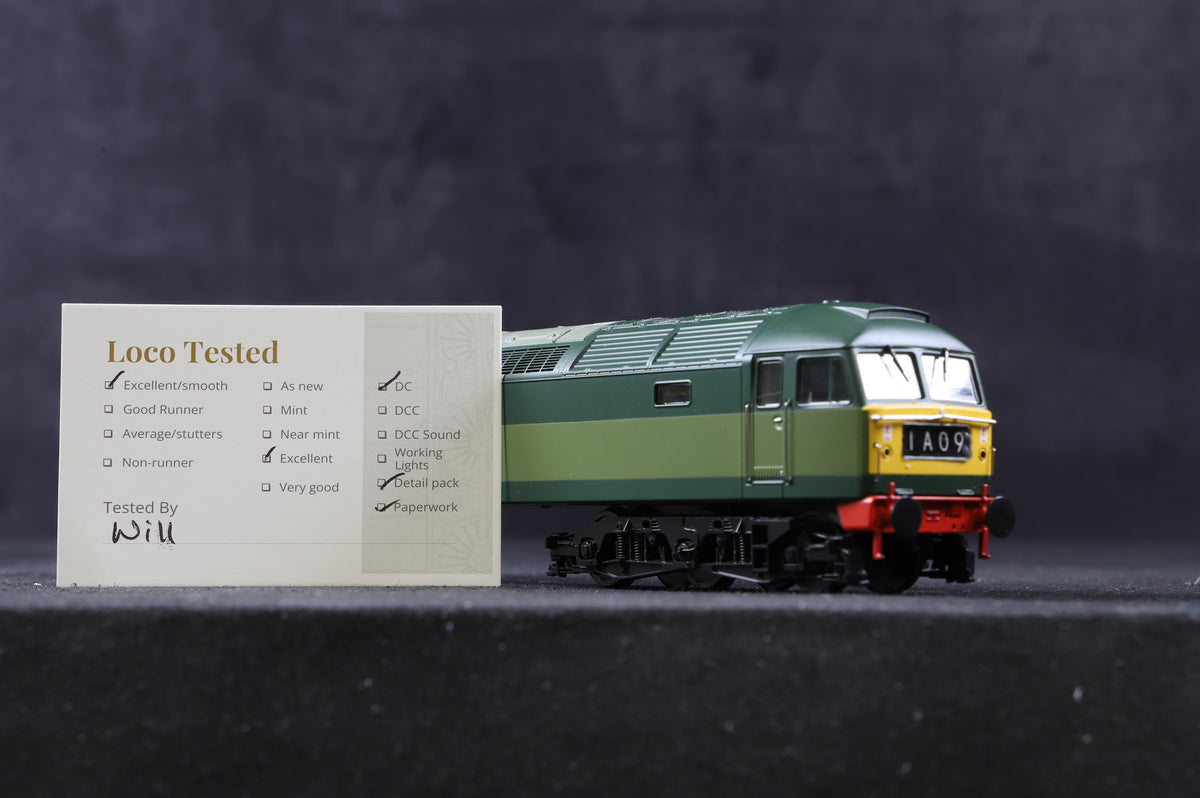 Heljan OO 4746 Class 47 Unnumbered BR Green Small Yellow Panels