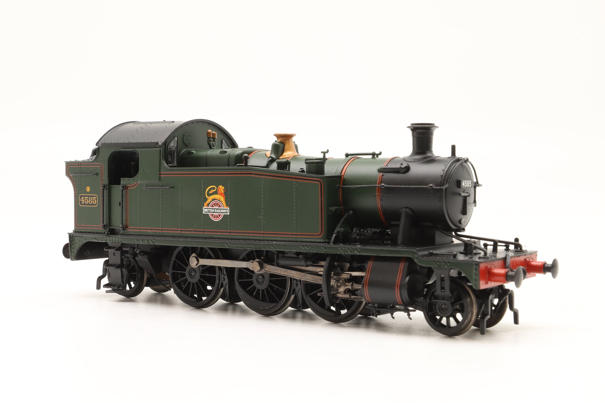 Bachmann OO 32-140 Class 4575 Prairie Tank No.4585 in Lined BR Green w/ Early Crests – DCC Sound