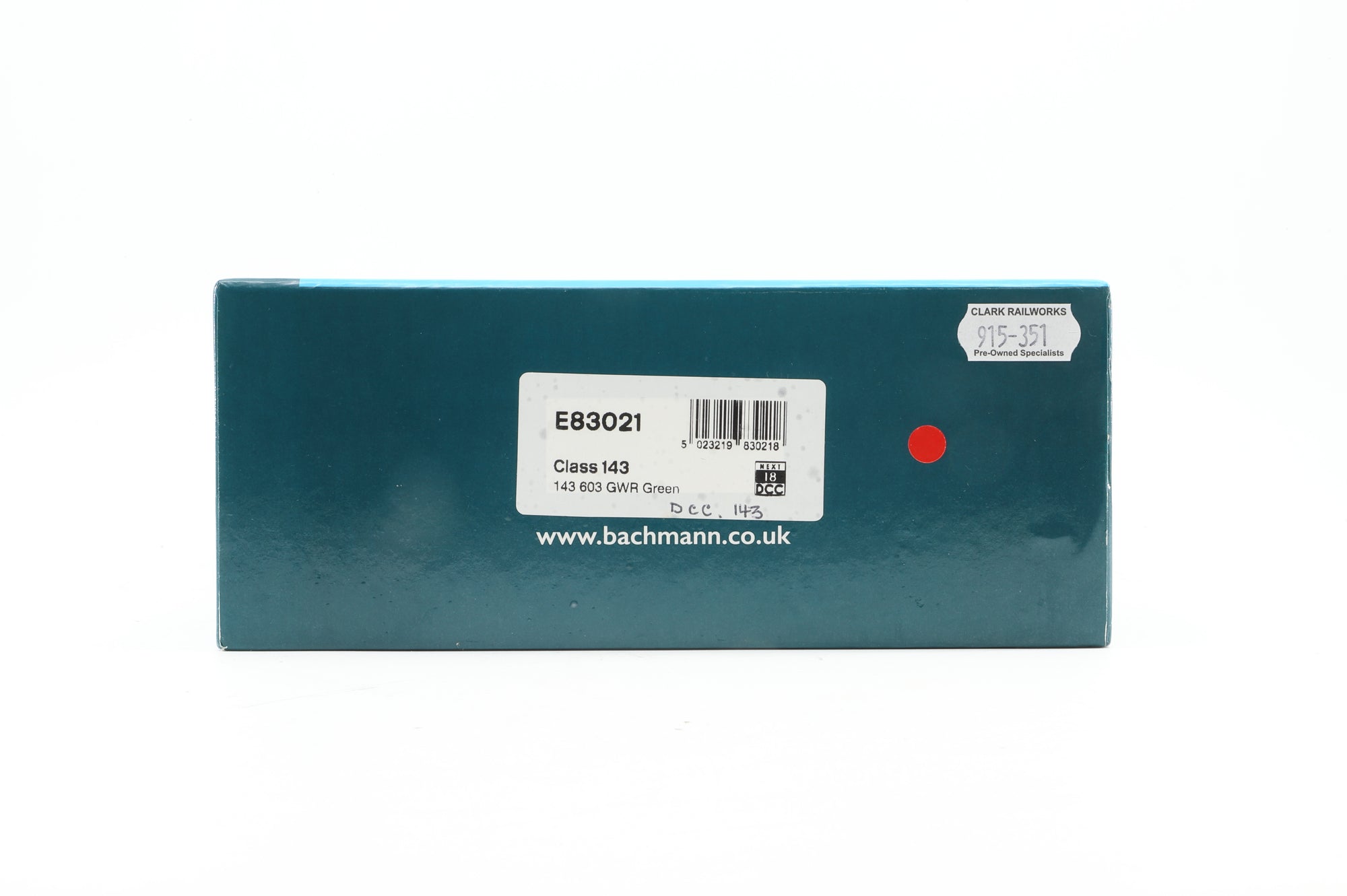 EFE Rail OO E83021 Class 143 603 GWR Green '52658' & '55699', DCC Fitted, Weathered