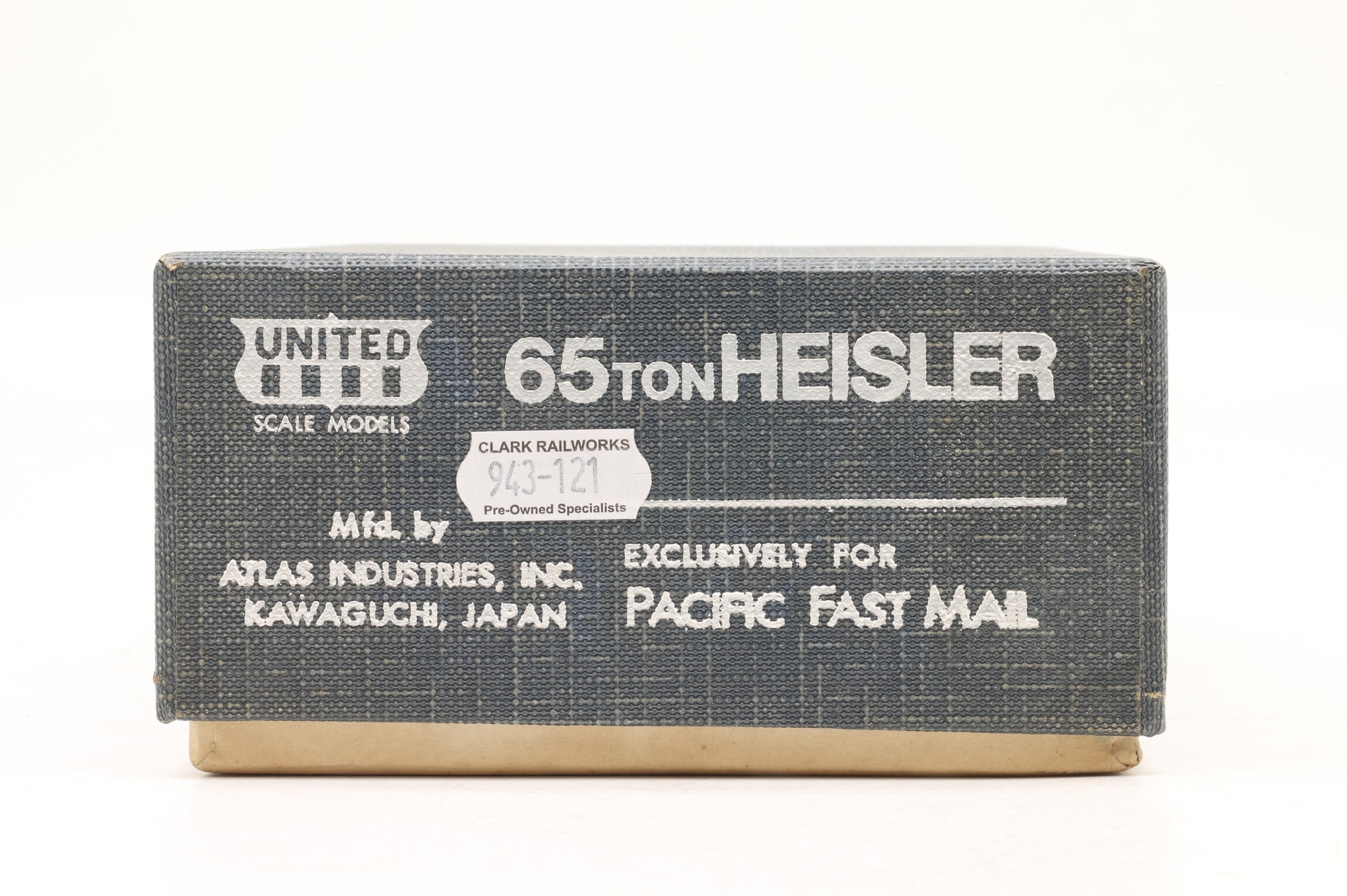United Scale Models/ PFM HO Brass 65 Ton Heisler Unpainted