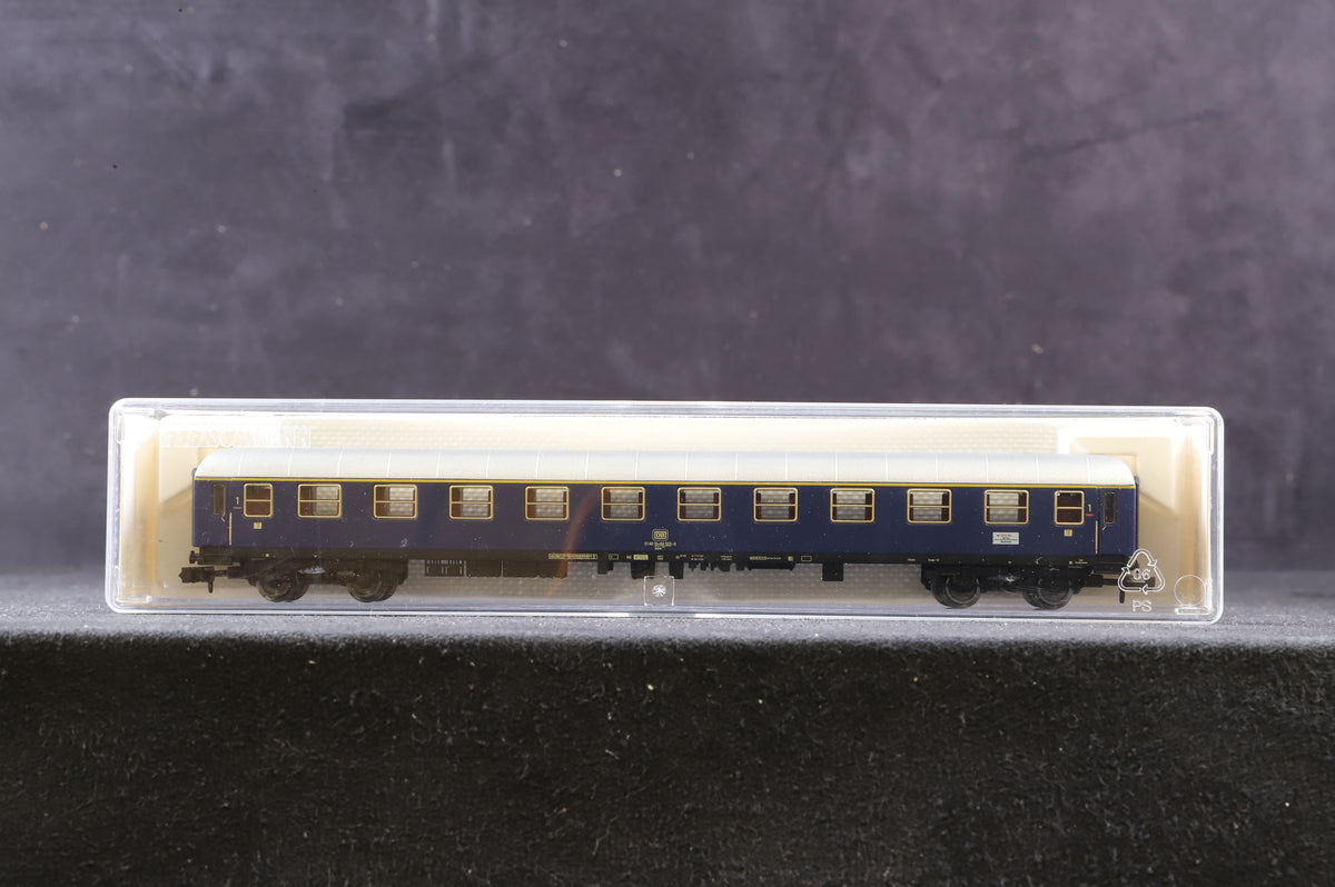 Fleischmann N 8888 Rake Of 2 Blue DB Coaches