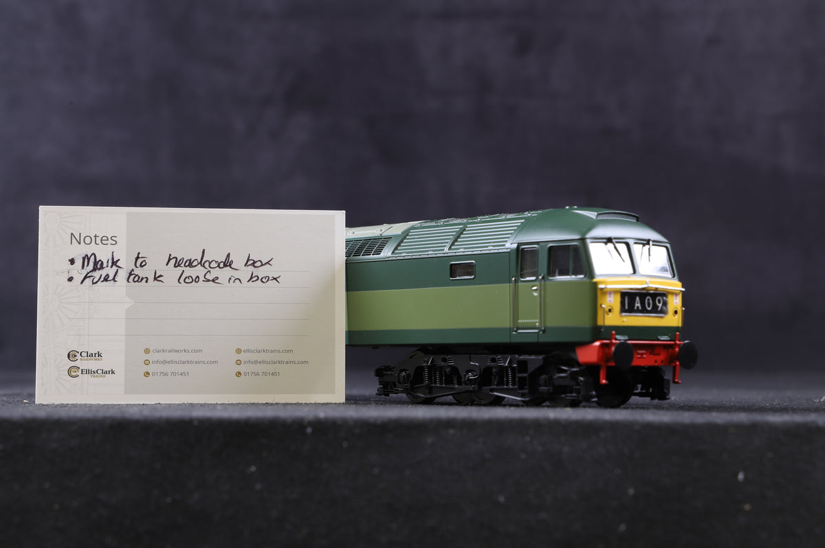 Heljan OO 4746 Class 47 Unnumbered BR Green Small Yellow Panels