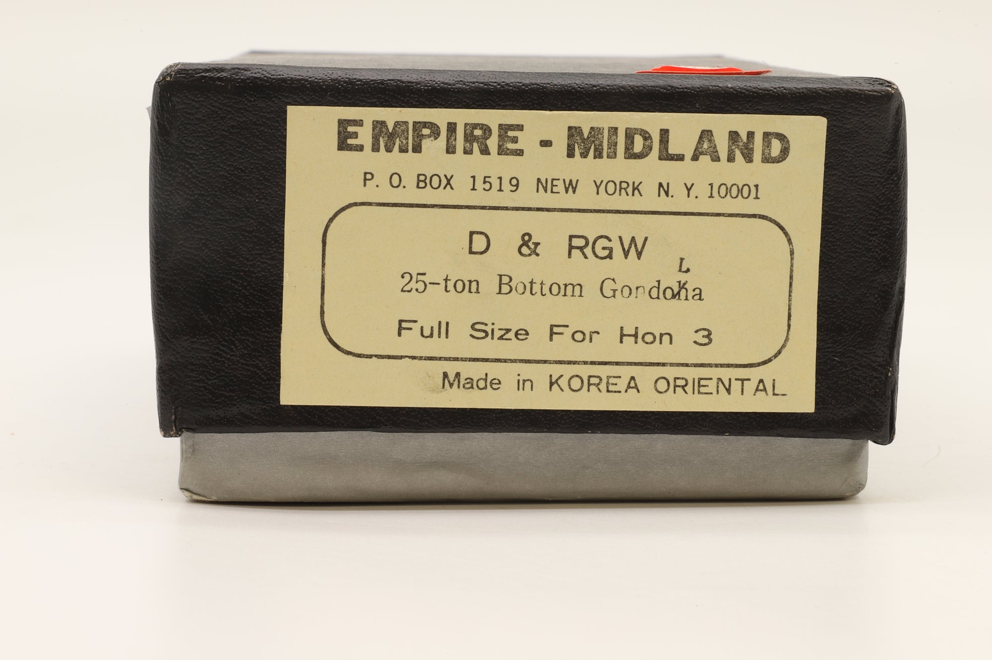 Empire-Midland HOn3 Brass D&RGW 25-Ton Gondola Car Unpainted