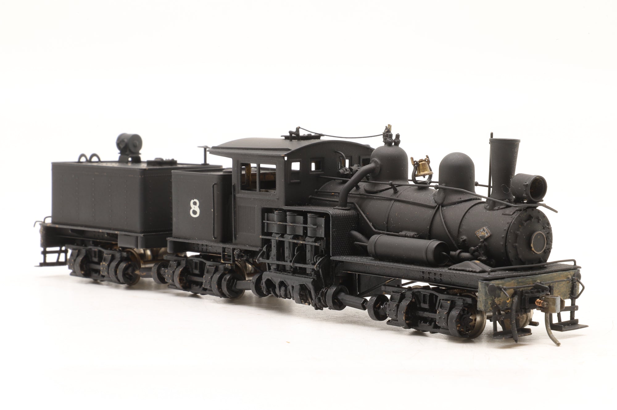 United Scale Models/ PFM HO Brass 3 Truck Shay Class B Custom Painted