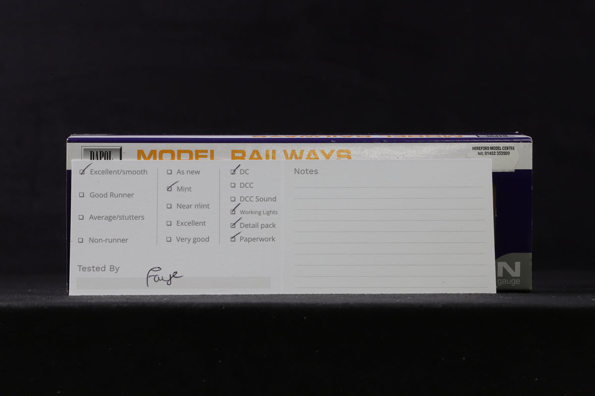 Dapol N gauge ND-027 Class 66 66008 in EWS Livery